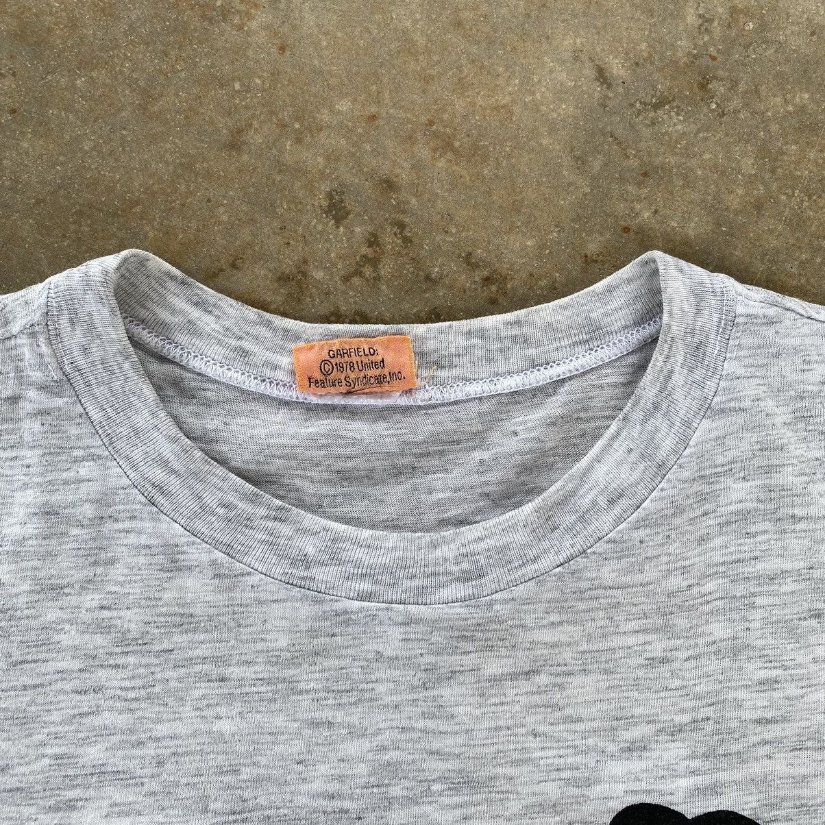 Vintage Vintage 70s Garfield Slam Dunk Distressed Tees Size US L / EU 52-54 / 3 - 8 Thumbnail