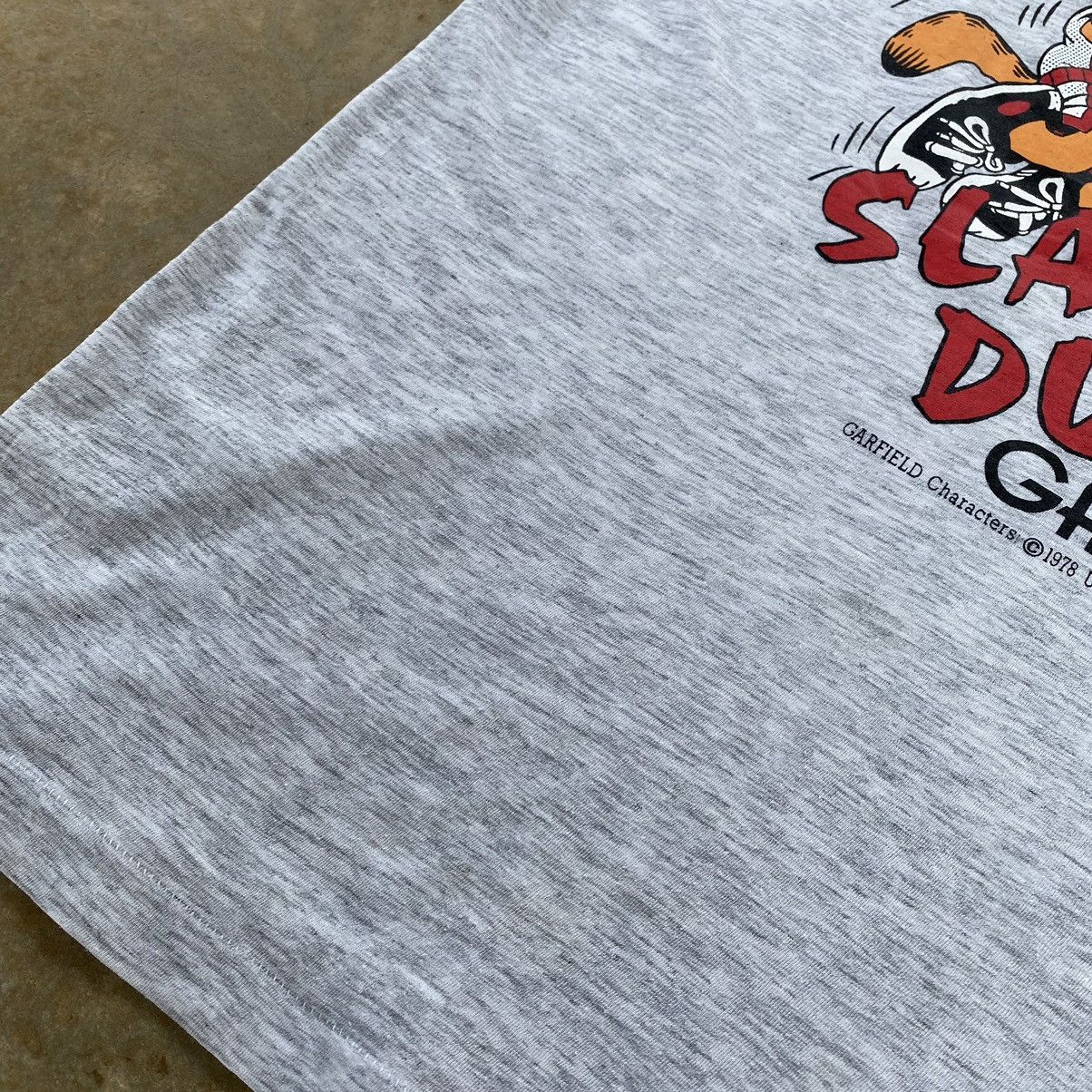 Vintage Vintage 70s Garfield Slam Dunk Distressed Tees Size US L / EU 52-54 / 3 - 10 Thumbnail