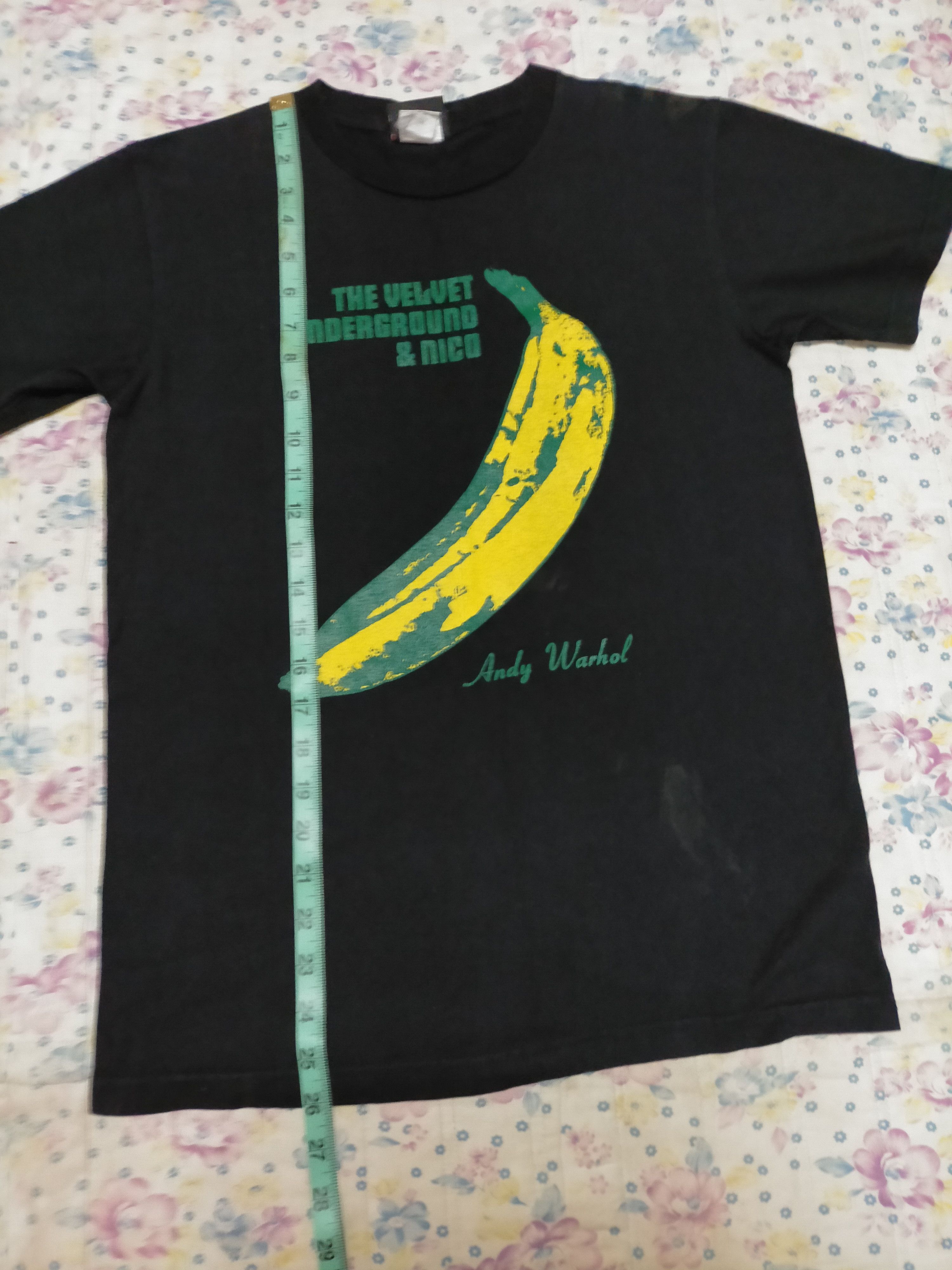 Band Tees × Vintage Vintage 90s The velvet underground & nico Andy warhol Tee Size US M / EU 48-50 / 2 - 11 Thumbnail