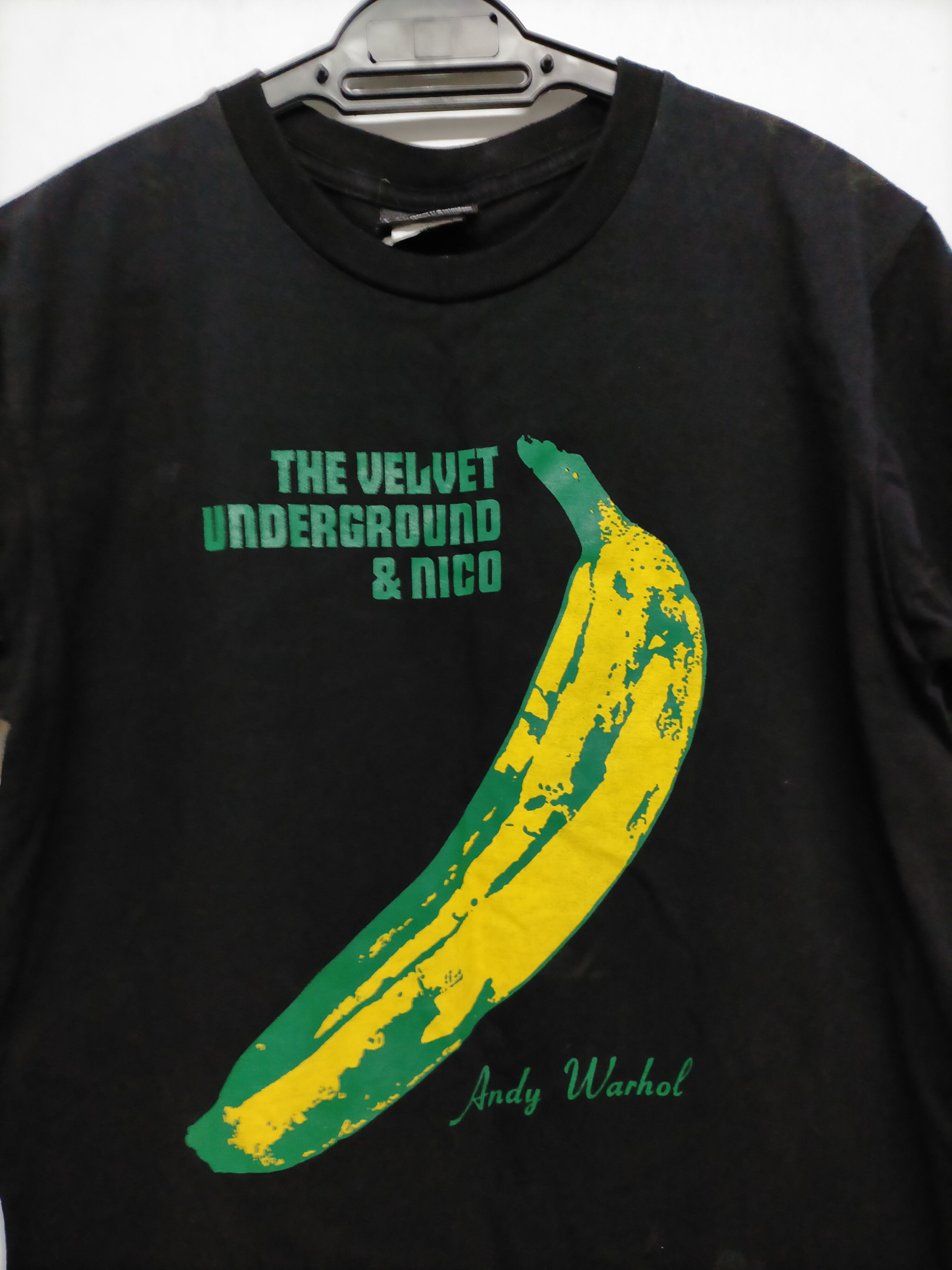 Band Tees × Vintage Vintage 90s The velvet underground & nico Andy warhol Tee Size US M / EU 48-50 / 2 - 3 Thumbnail