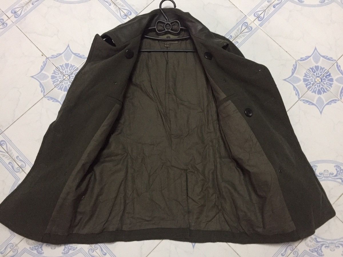 Nigel Cabourn Vtg 90s Nigel Cabourn Wool & Nylon Military Style Pea Coat Size US S / EU 44-46 / 1 - 11 Thumbnail