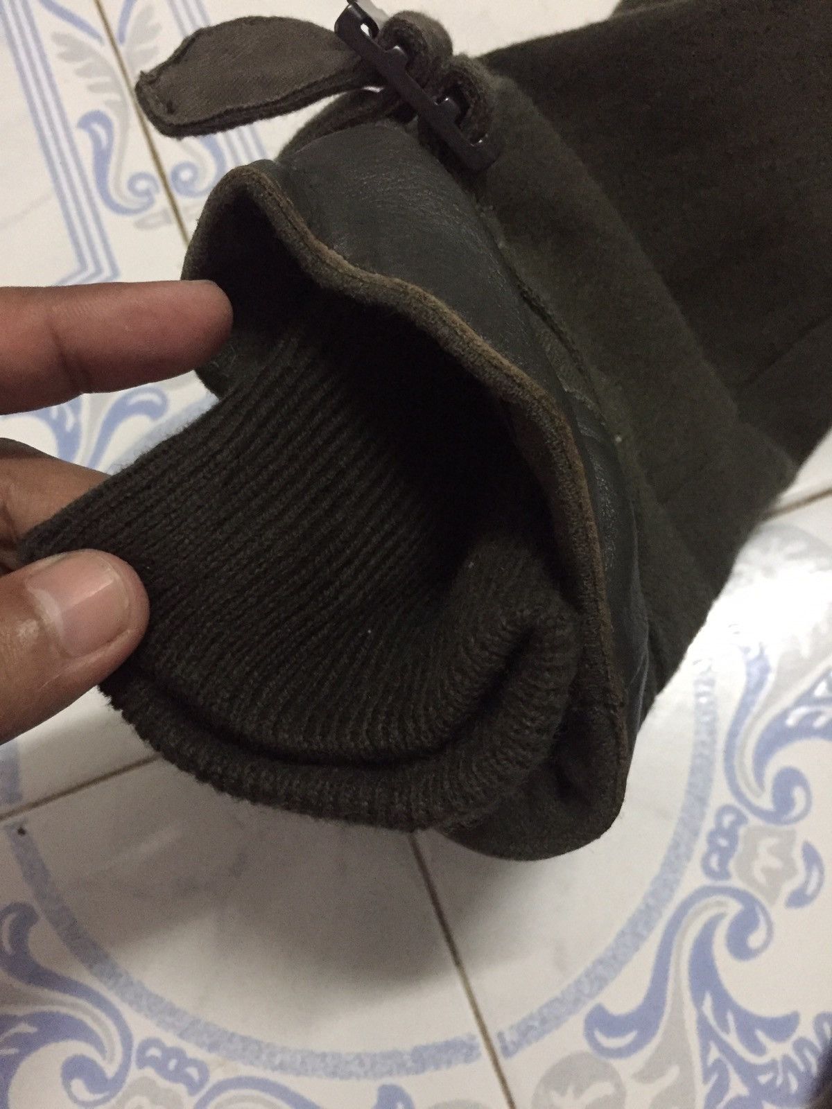 Nigel Cabourn Vtg 90s Nigel Cabourn Wool & Nylon Military Style Pea Coat Size US S / EU 44-46 / 1 - 9 Thumbnail