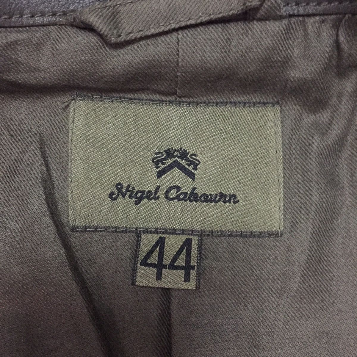 Nigel Cabourn Vtg 90s Nigel Cabourn Wool & Nylon Military Style Pea Coat Size US S / EU 44-46 / 1 - 14 Thumbnail