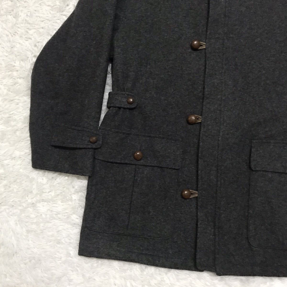 Burberry Burberrys Wool Mid Jacket Hooded Size US M / EU 48-50 / 2 - 3 Thumbnail
