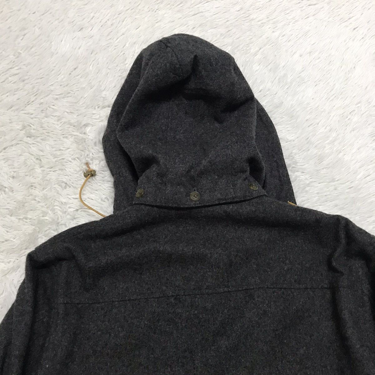 Burberry Burberrys Wool Mid Jacket Hooded Size US M / EU 48-50 / 2 - 7 Thumbnail