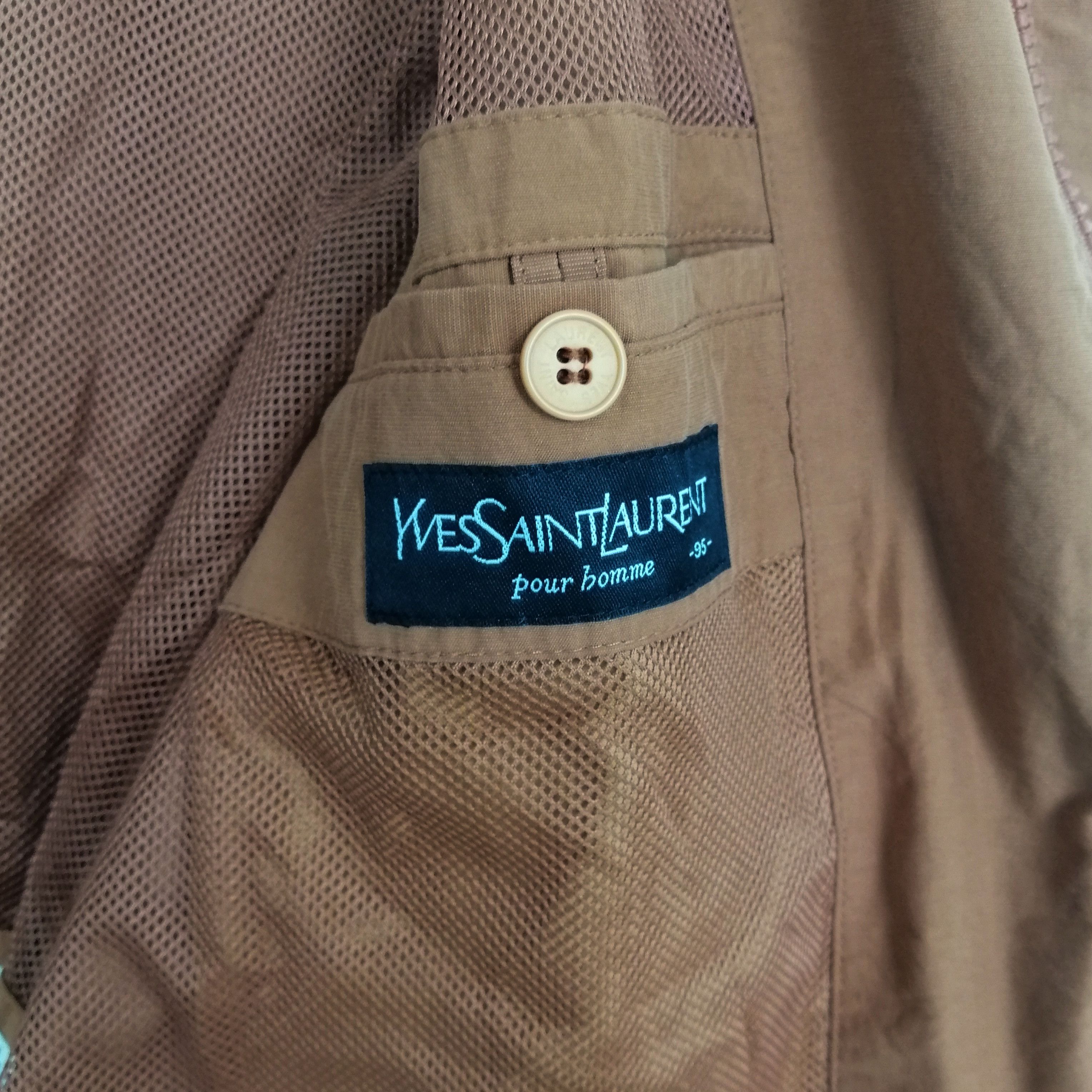 Vintage 🔥Vintage YSL Jacket Yves Saint Laurent light jacket Size US M / EU 48-50 / 2 - 7 Thumbnail