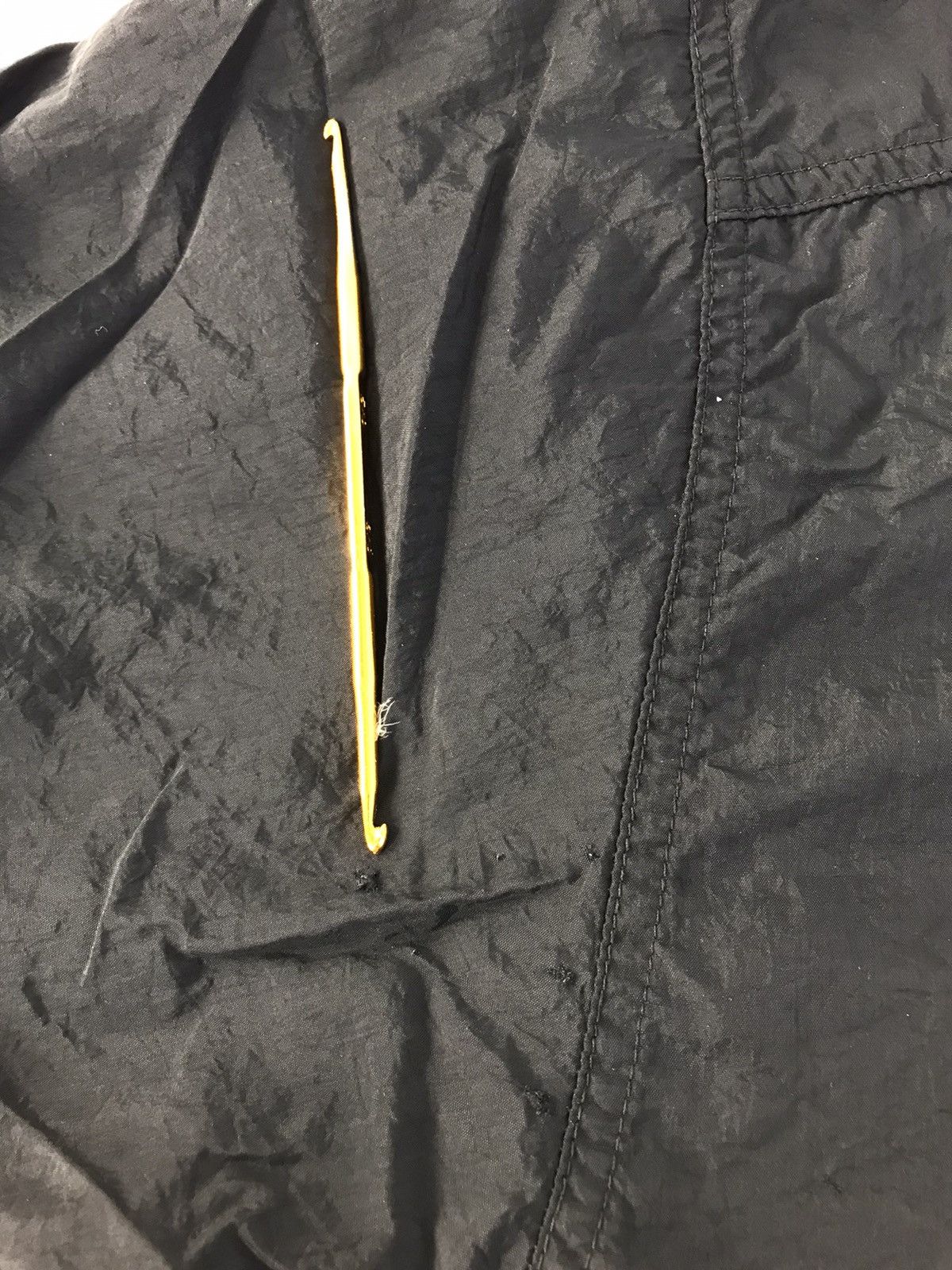 Nike × Vintage 90s Nike Quilted Windbreakers Zip Up Big Embroidery Logo Size US L / EU 52-54 / 3 - 14 Thumbnail