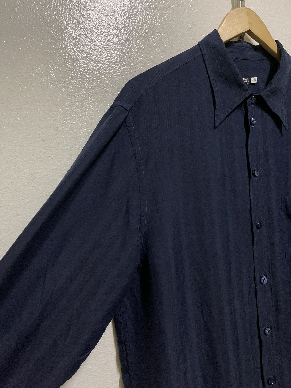 Giorgio Armani Giorgio Armani Shirt Long Sleeve Size US M / EU 48-50 / 2 - 2 Thumbnail