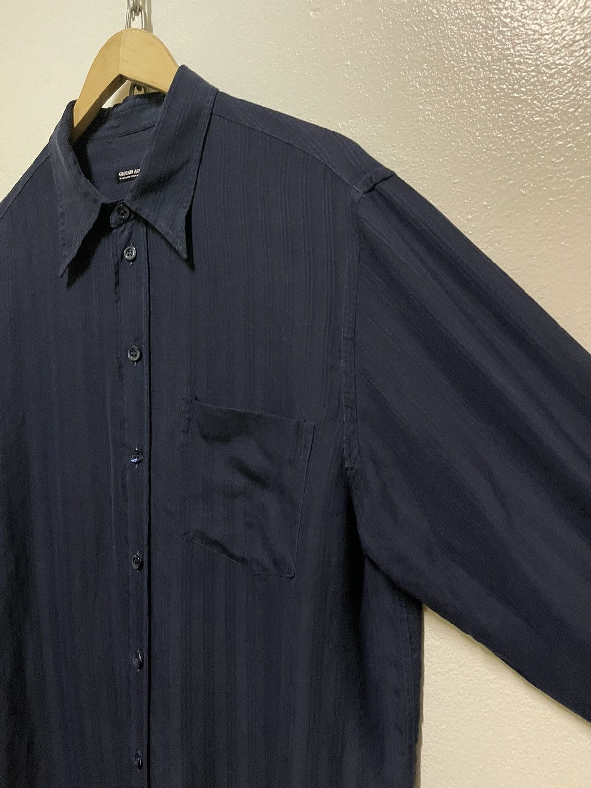Giorgio Armani Giorgio Armani Shirt Long Sleeve Size US M / EU 48-50 / 2 - 6 Thumbnail