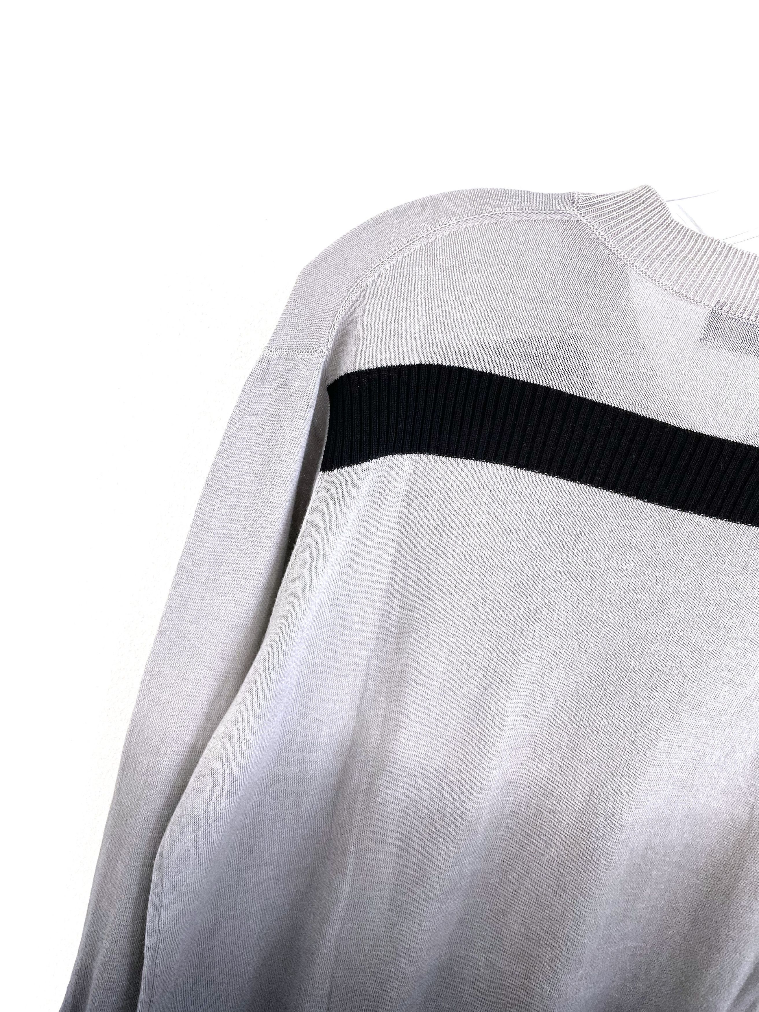 Yohji Yamamoto SS12 Gradient Silk Sweater Size US L / EU 52-54 / 3 - 9 Thumbnail