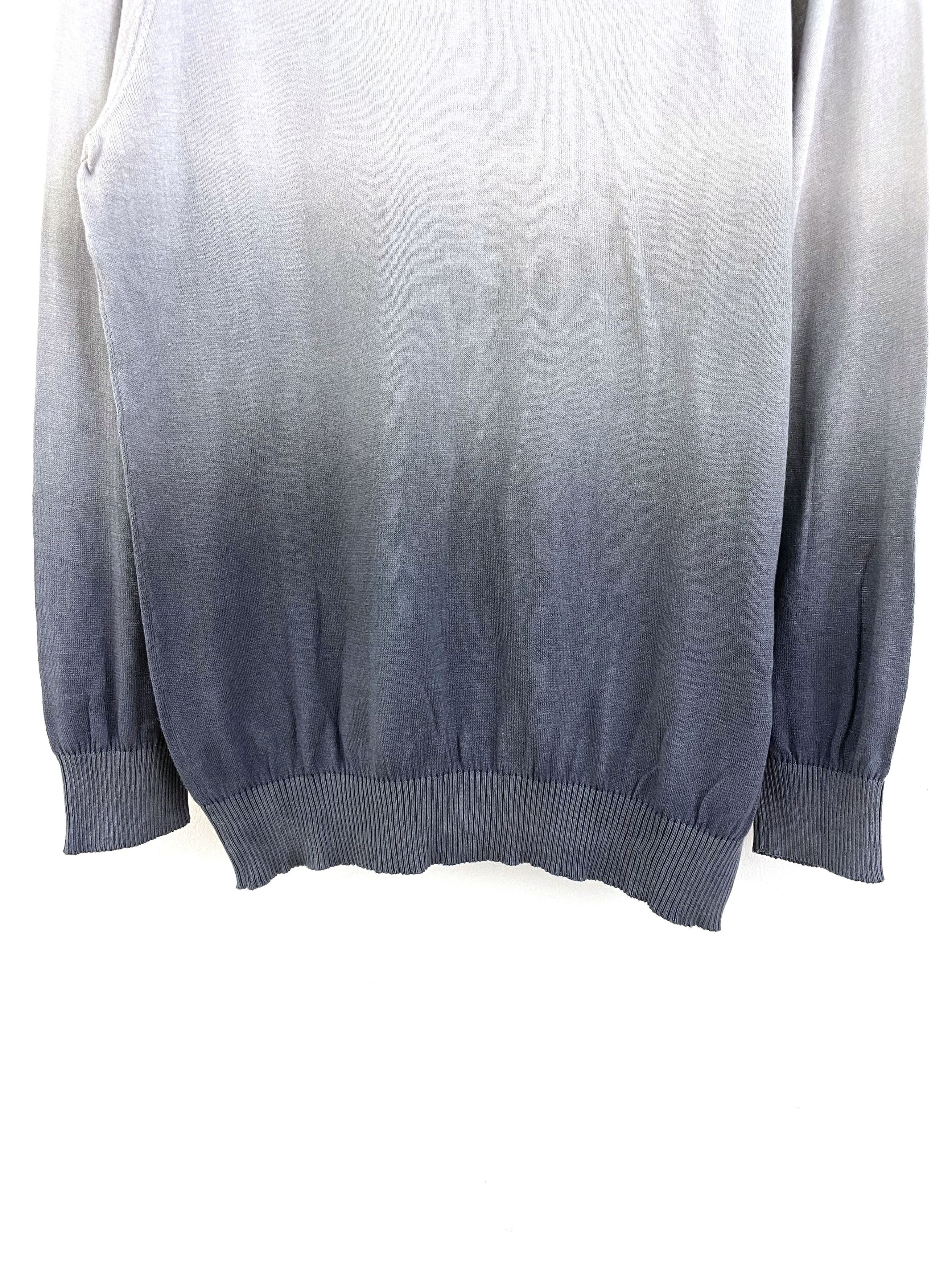 Yohji Yamamoto SS12 Gradient Silk Sweater Size US L / EU 52-54 / 3 - 4 Thumbnail