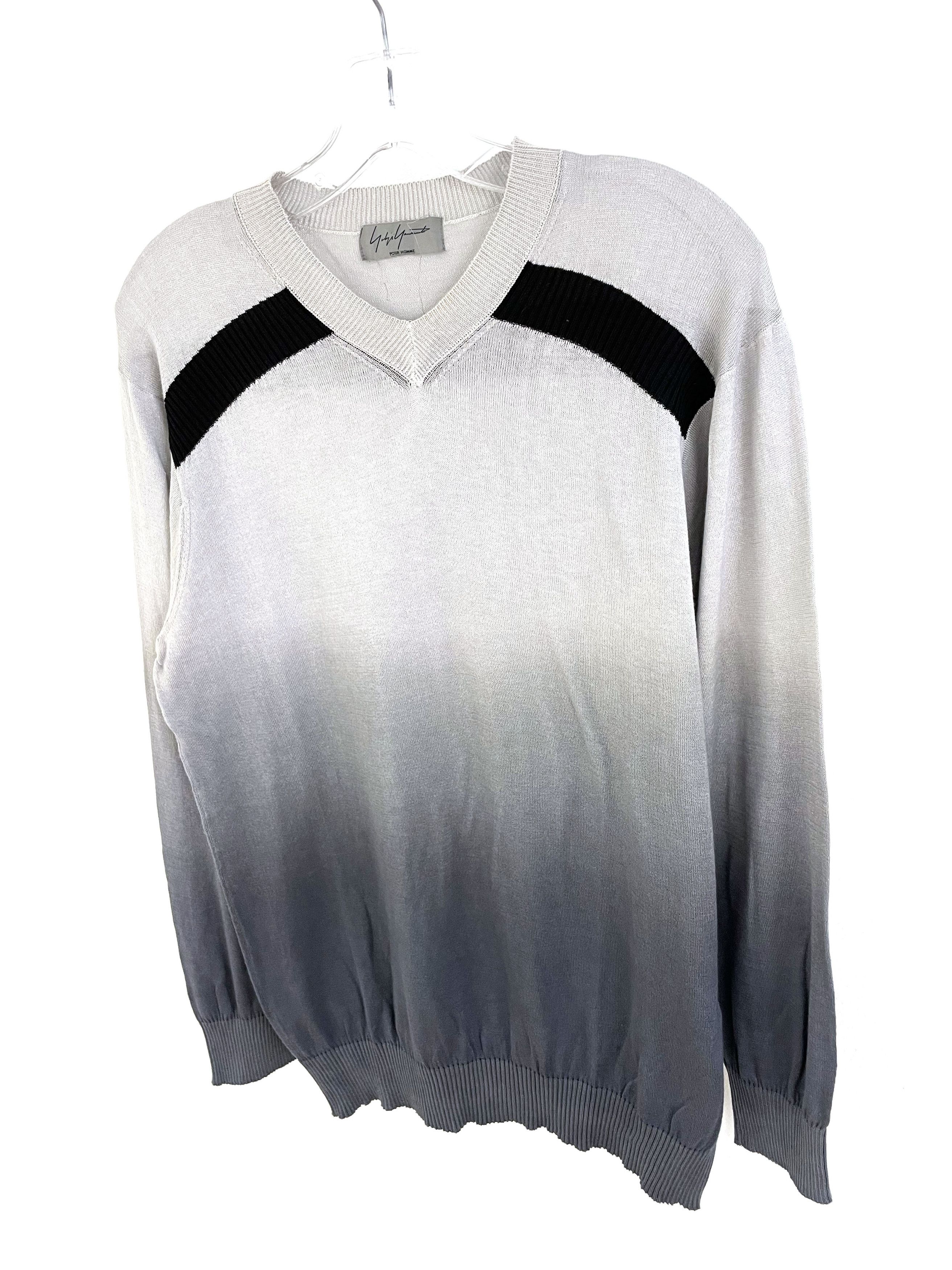 Yohji Yamamoto SS12 Gradient Silk Sweater Size US L / EU 52-54 / 3 - 2 Thumbnail