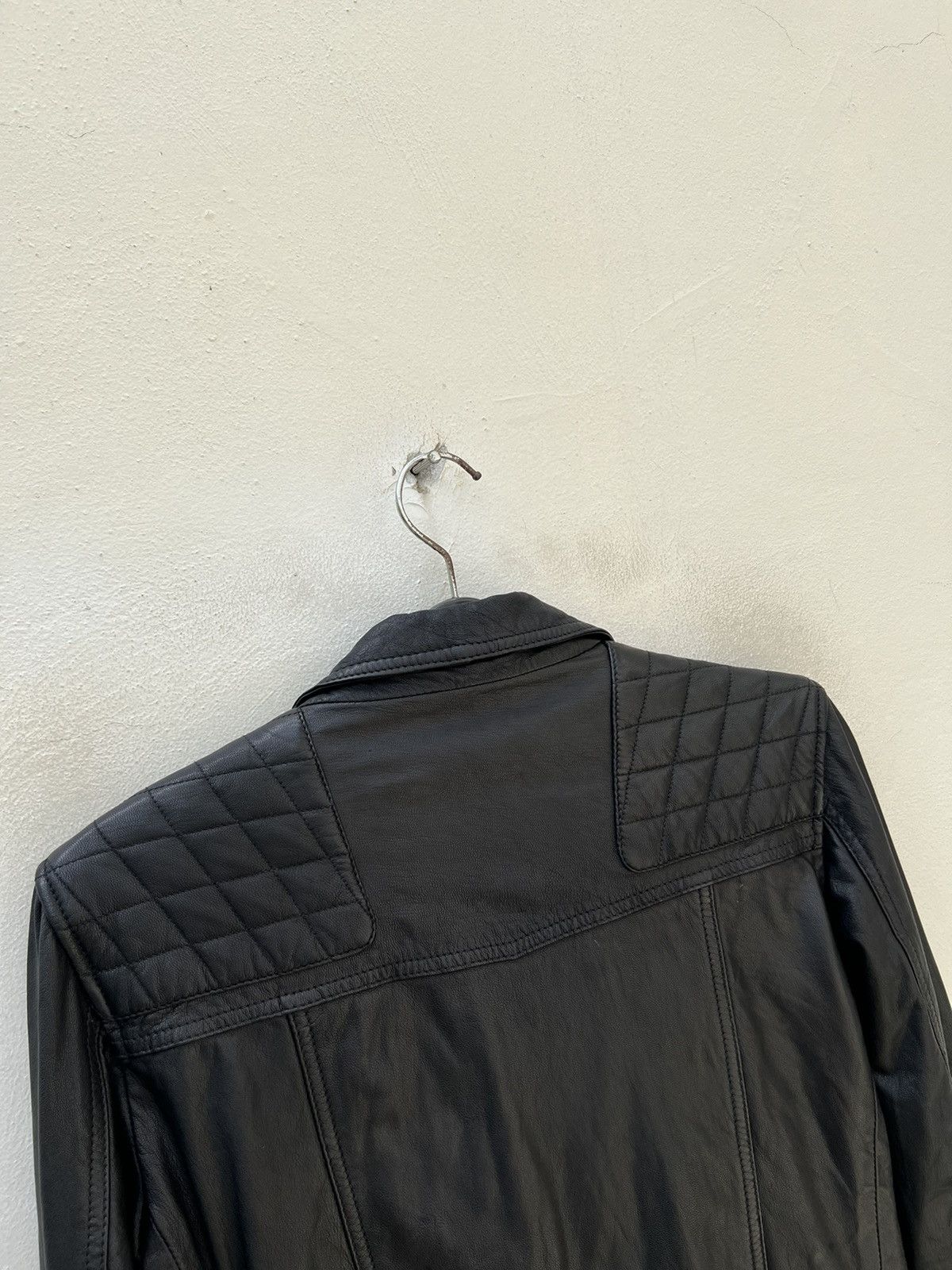 Allsaints Allsaints Kushiro Leather Biker Jacket Double Collar Size US XS / EU 42 / 0 - 16 Thumbnail