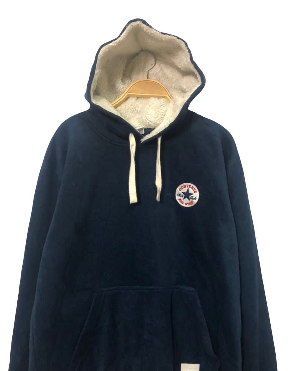Converse Vintage Converse All Star Embroidery Logo Hoodie Sweatshirt Size US M / EU 48-50 / 2 - 4 Thumbnail