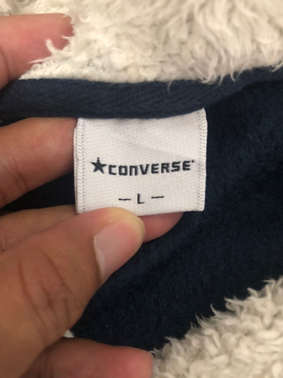 Converse Vintage Converse All Star Embroidery Logo Hoodie Sweatshirt Size US M / EU 48-50 / 2 - 11 Thumbnail