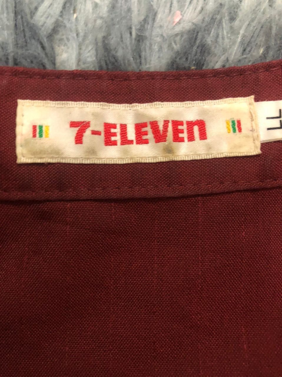 Japanese Brand Vintage 7 Eleven Big Logo Zipper Ups Jacket Size US L / EU 52-54 / 3 - 14 Thumbnail