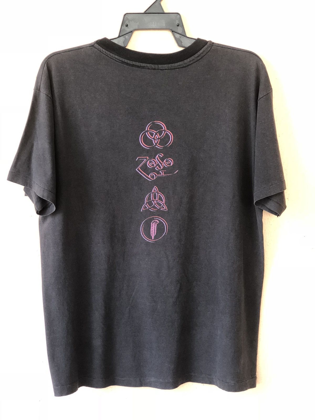 Band Tees × Led Zeppelin × Vintage Vintage 90s LED ZEPPELIN Band Promo Tee Size US L / EU 52-54 / 3 - 8 Thumbnail
