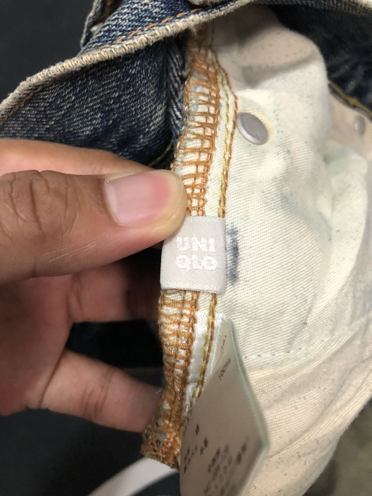Japanese Brand Vintage Uniqlo Original Basic Distressed Denim Pants W31 Size US 31 - 9 Thumbnail