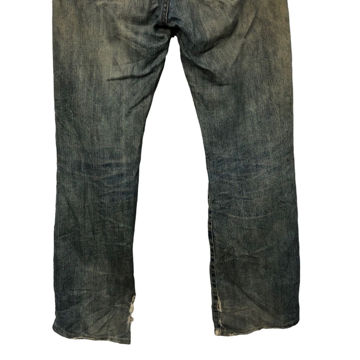 Japanese Brand Vintage Uniqlo Original Basic Distressed Denim Pants W31 Size US 31 - 6 Thumbnail