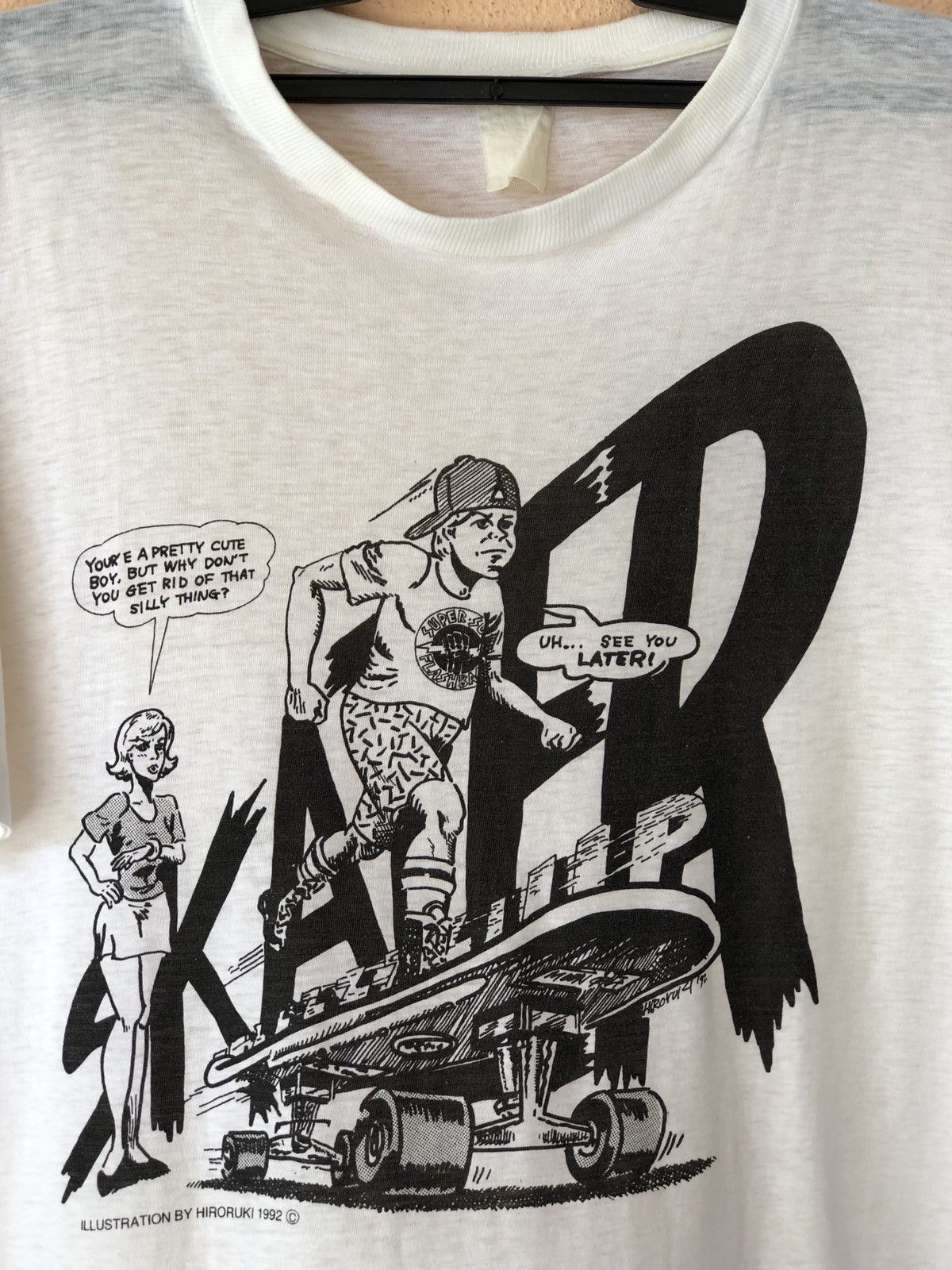 Other Vintage 90s Rare SKATER Tee / Thrasher Zorlac Size US L / EU 52-54 / 3 - 2 Thumbnail