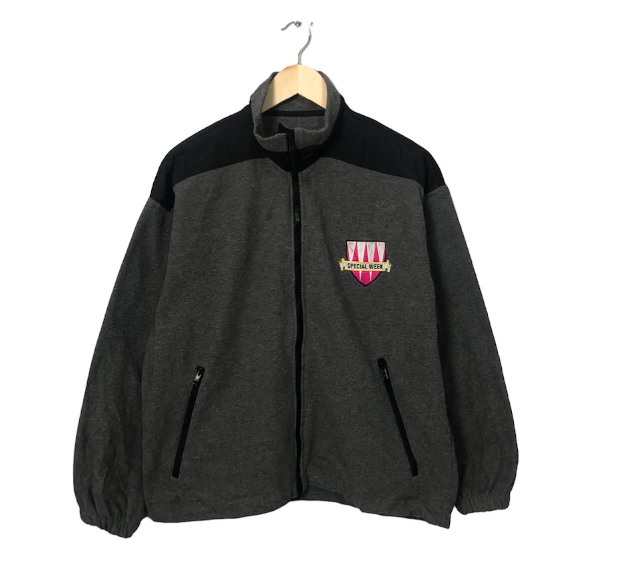 Japanese Brand Vintage Special Week Embroidery Big Logo Zipper Ups Jacket Size US XL / EU 56 / 4 - 2 Thumbnail