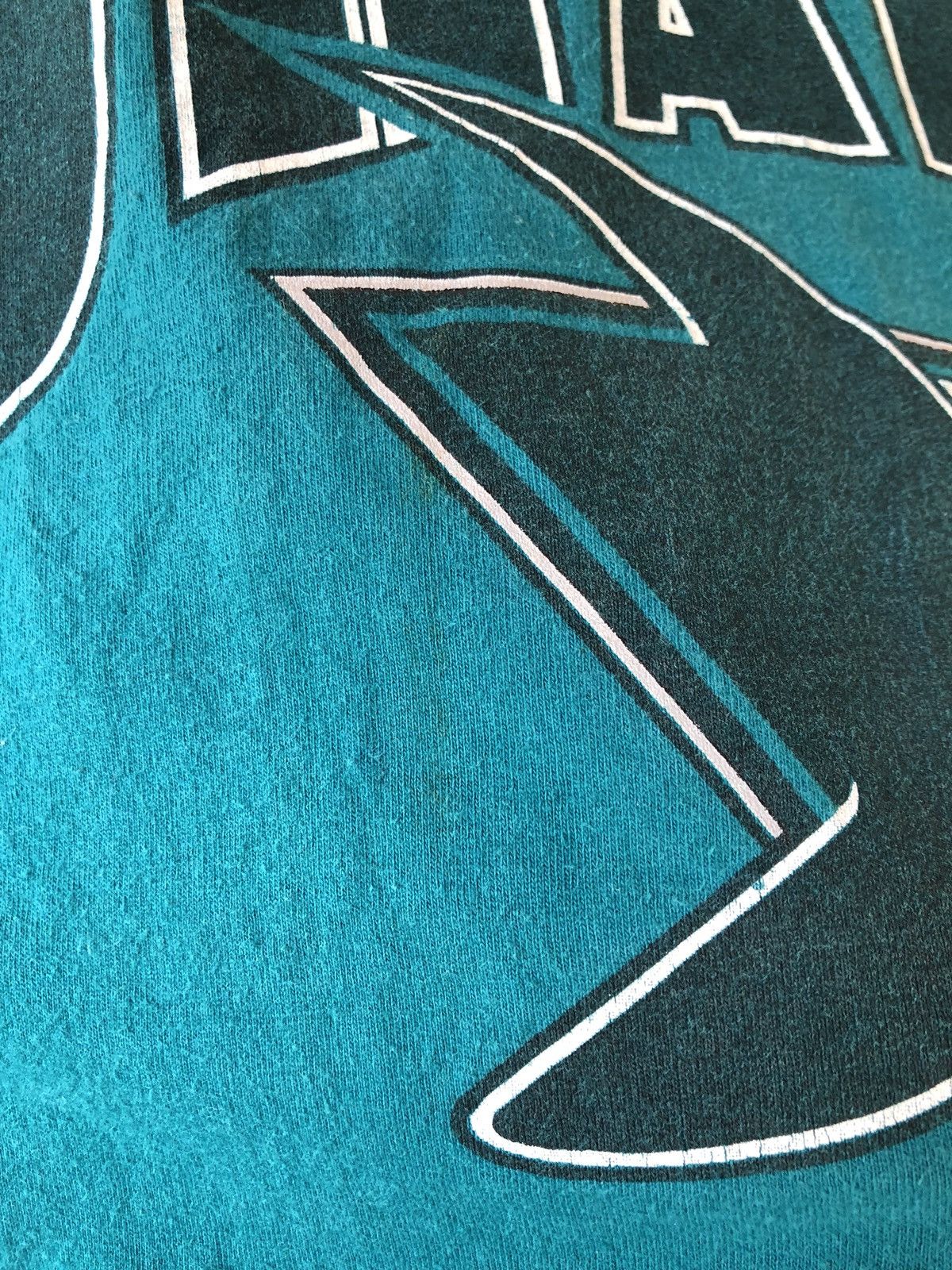 Nutmeg × Vintage Vintage 90s SAN JOSE Sharks NHL Tee Size US XL / EU 56 / 4 - 5 Thumbnail