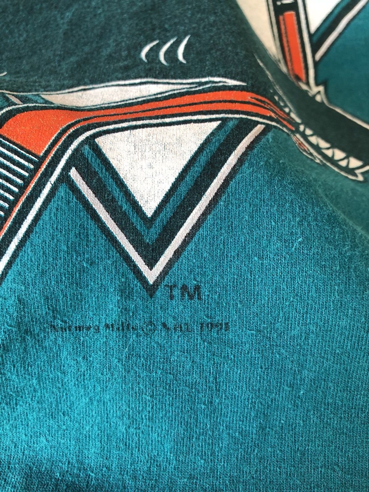 Nutmeg × Vintage Vintage 90s SAN JOSE Sharks NHL Tee Size US XL / EU 56 / 4 - 4 Thumbnail