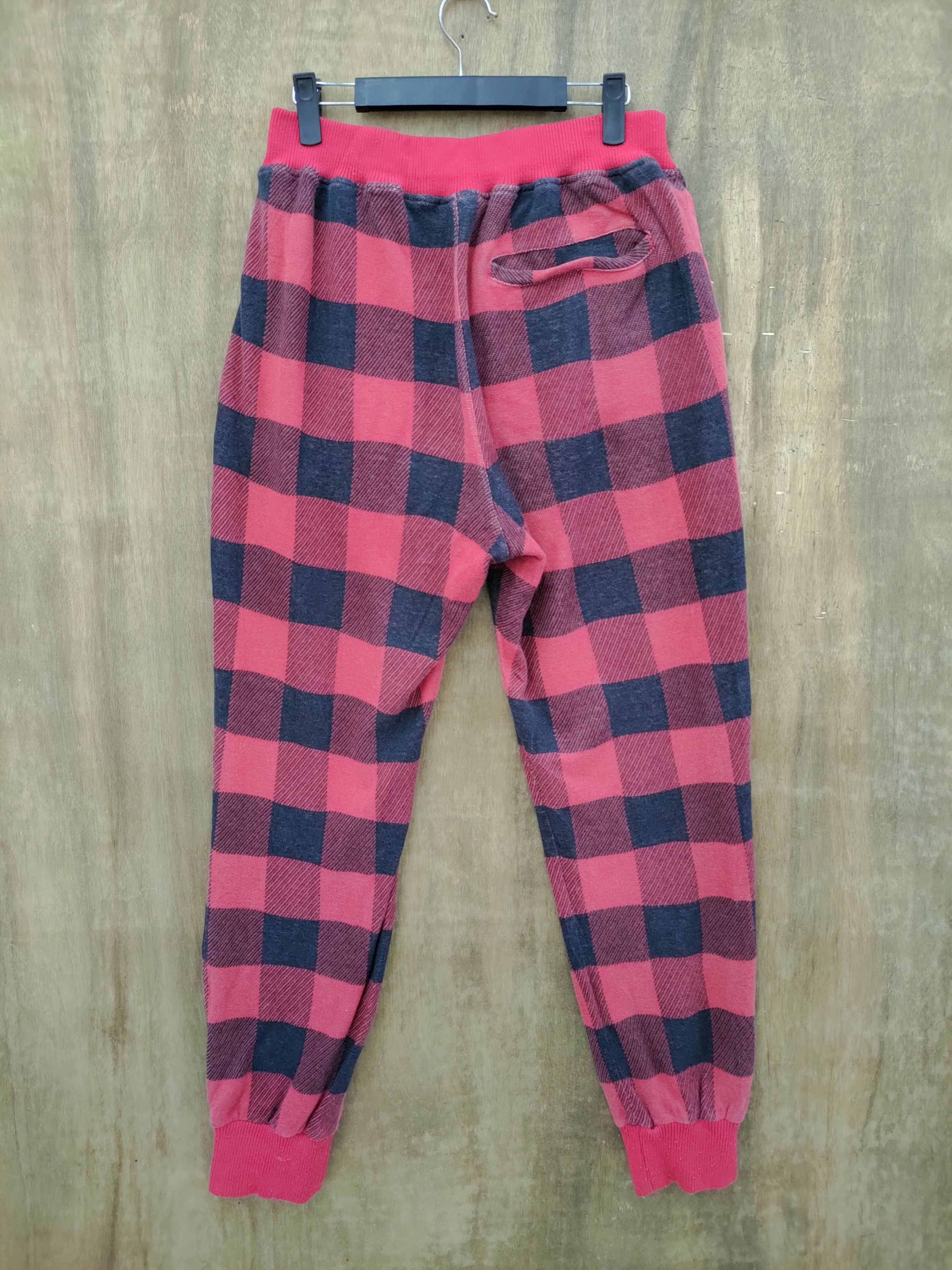 Chums × Flannel × Seditionaries COZY CHUM JOGGER PANTS CHEKERED PLAID/TACTICAL PANTS Size US 30 / EU 46 - 7 Thumbnail