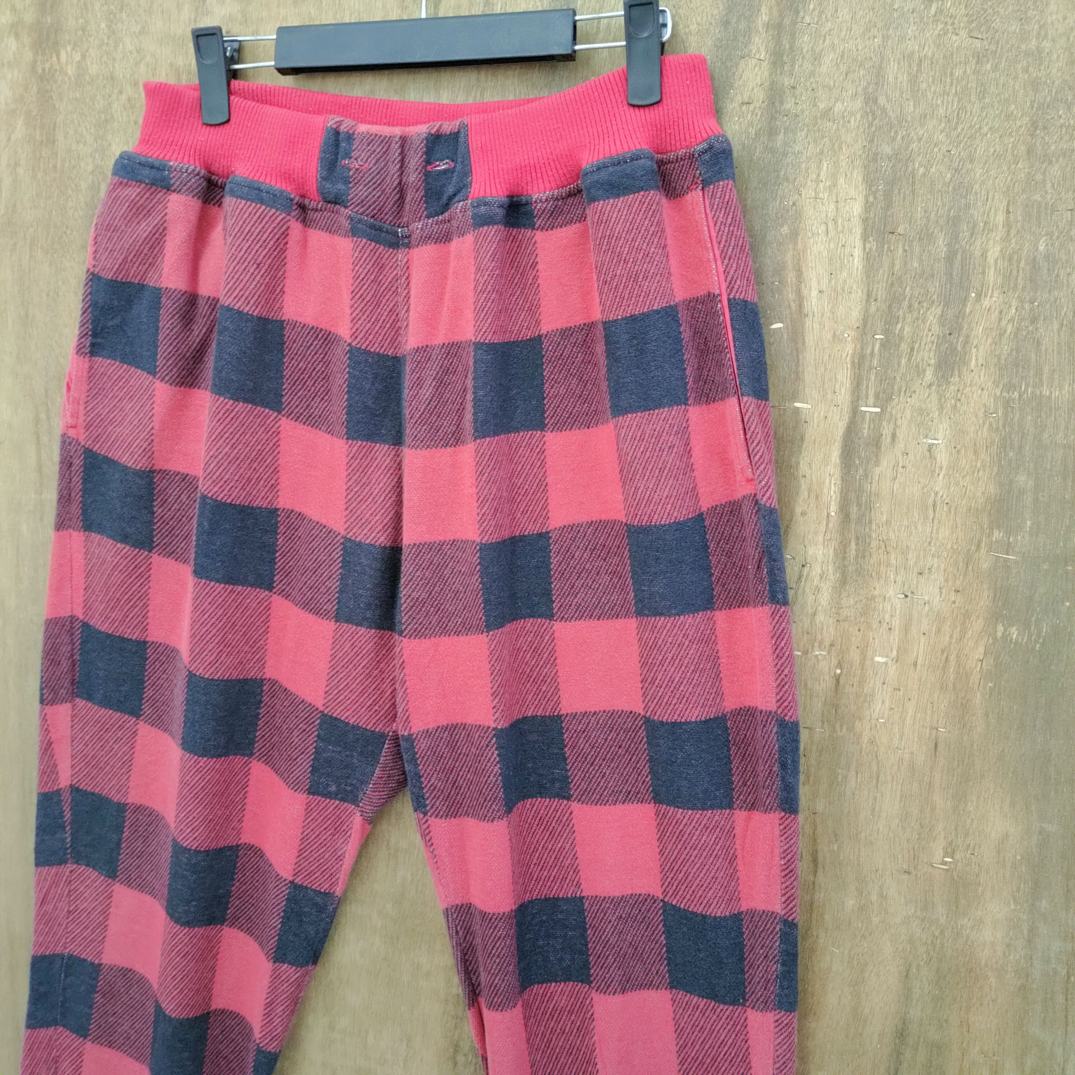 Chums × Flannel × Seditionaries COZY CHUM JOGGER PANTS CHEKERED PLAID/TACTICAL PANTS Size US 30 / EU 46 - 5 Thumbnail