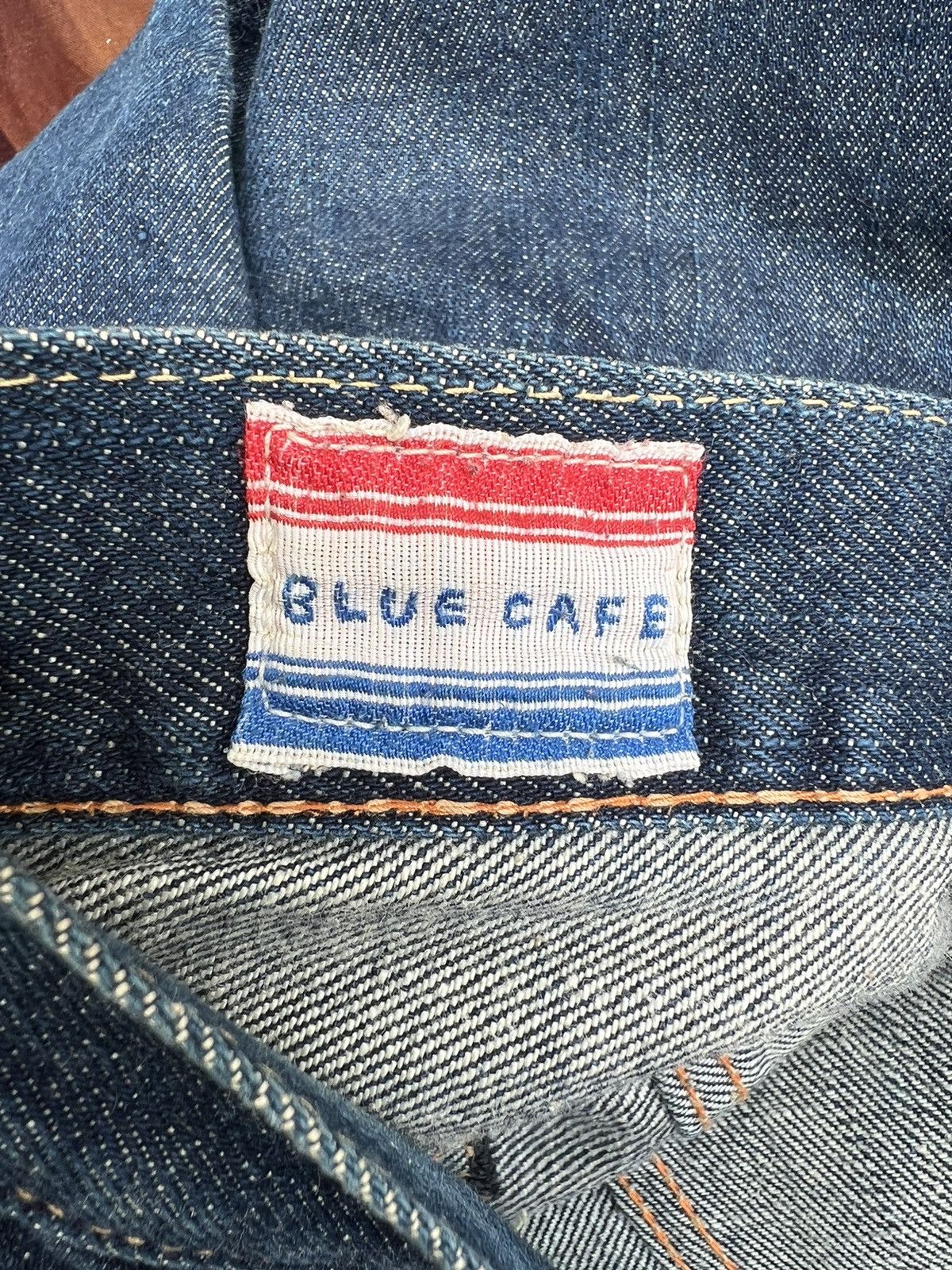 45rpm Vintage 45rpm Japan Blue Cafe Denim Jeans Size US 31 - 21 Thumbnail