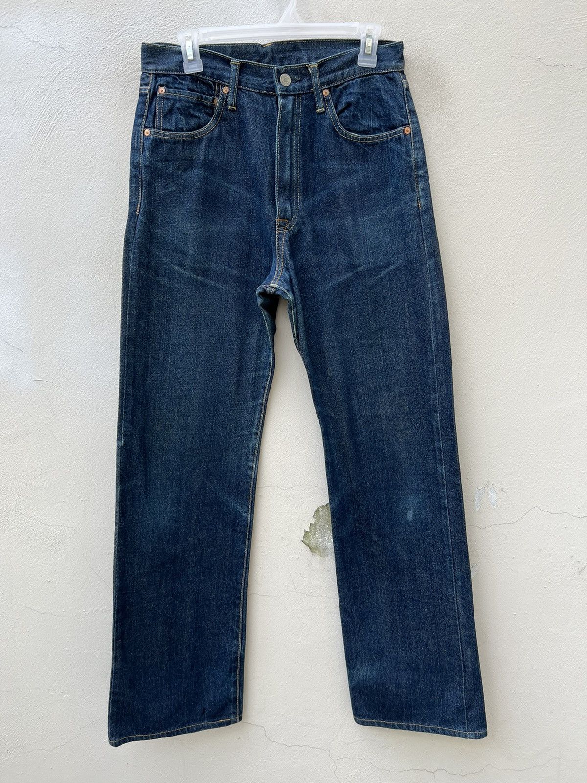 45rpm Vintage 45rpm Japan Blue Cafe Denim Jeans Size US 31 - 6 Thumbnail