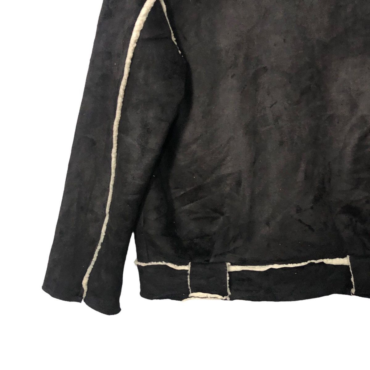 The Unbranded Brand Vintage Unbranded Zipper Ups Nice Design Sherpa Jacket Size US M / EU 48-50 / 2 - 8 Thumbnail