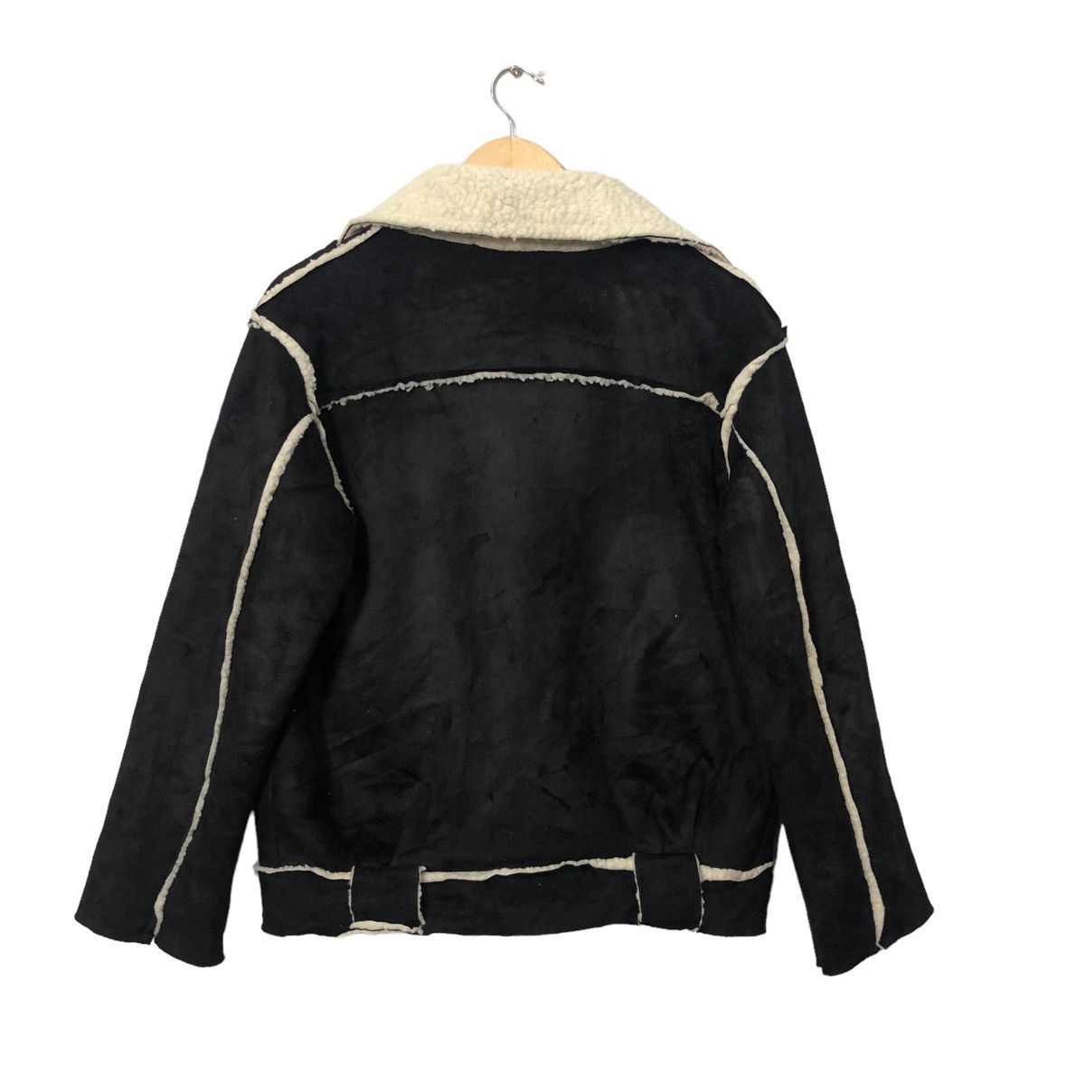 The Unbranded Brand Vintage Unbranded Zipper Ups Nice Design Sherpa Jacket Size US M / EU 48-50 / 2 - 6 Thumbnail