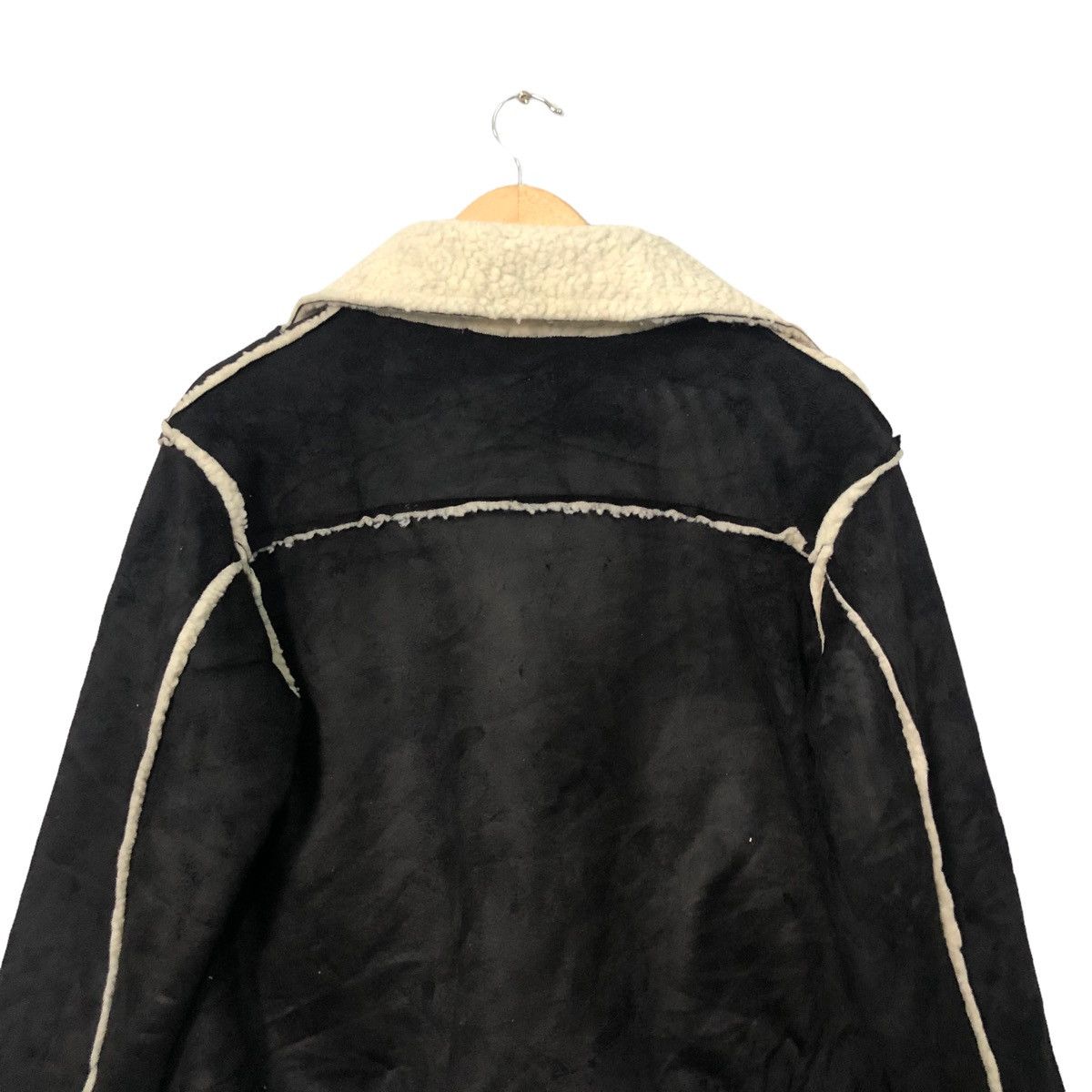 The Unbranded Brand Vintage Unbranded Zipper Ups Nice Design Sherpa Jacket Size US M / EU 48-50 / 2 - 9 Thumbnail