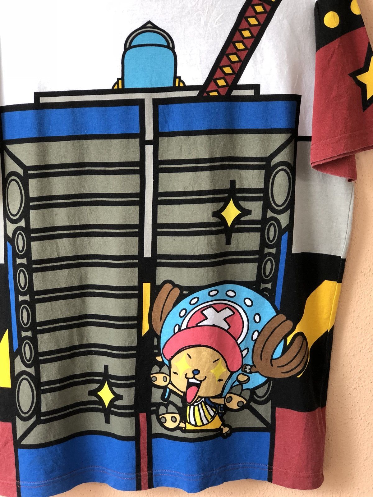 Anime × Vintage Vintage 00s One Piece SHOGUN PRANKY Overprint Tee Size US L / EU 52-54 / 3 - 6 Thumbnail