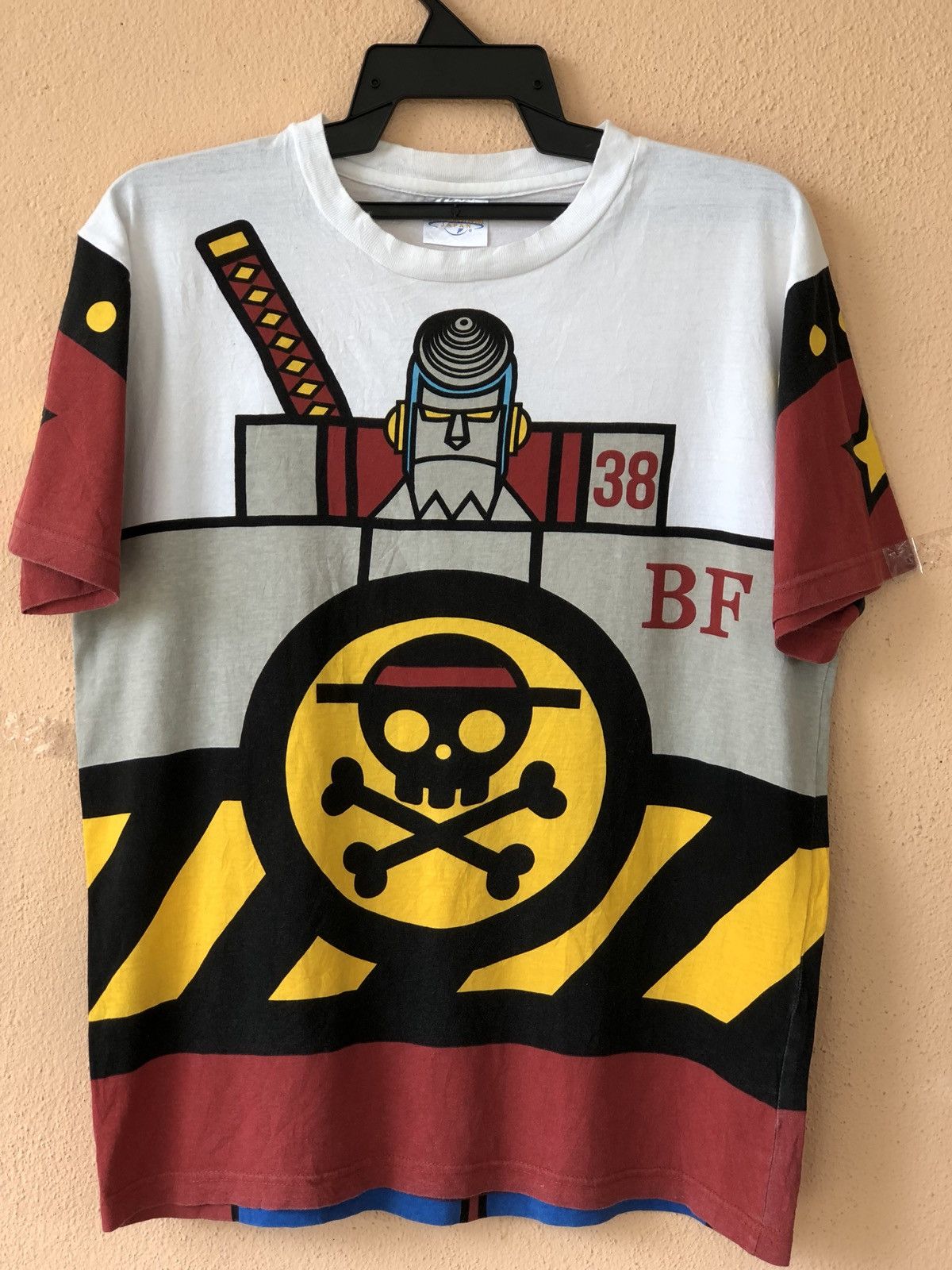 Vintage 00s One Piece SHOGUN PRANKY Overprint Tee
