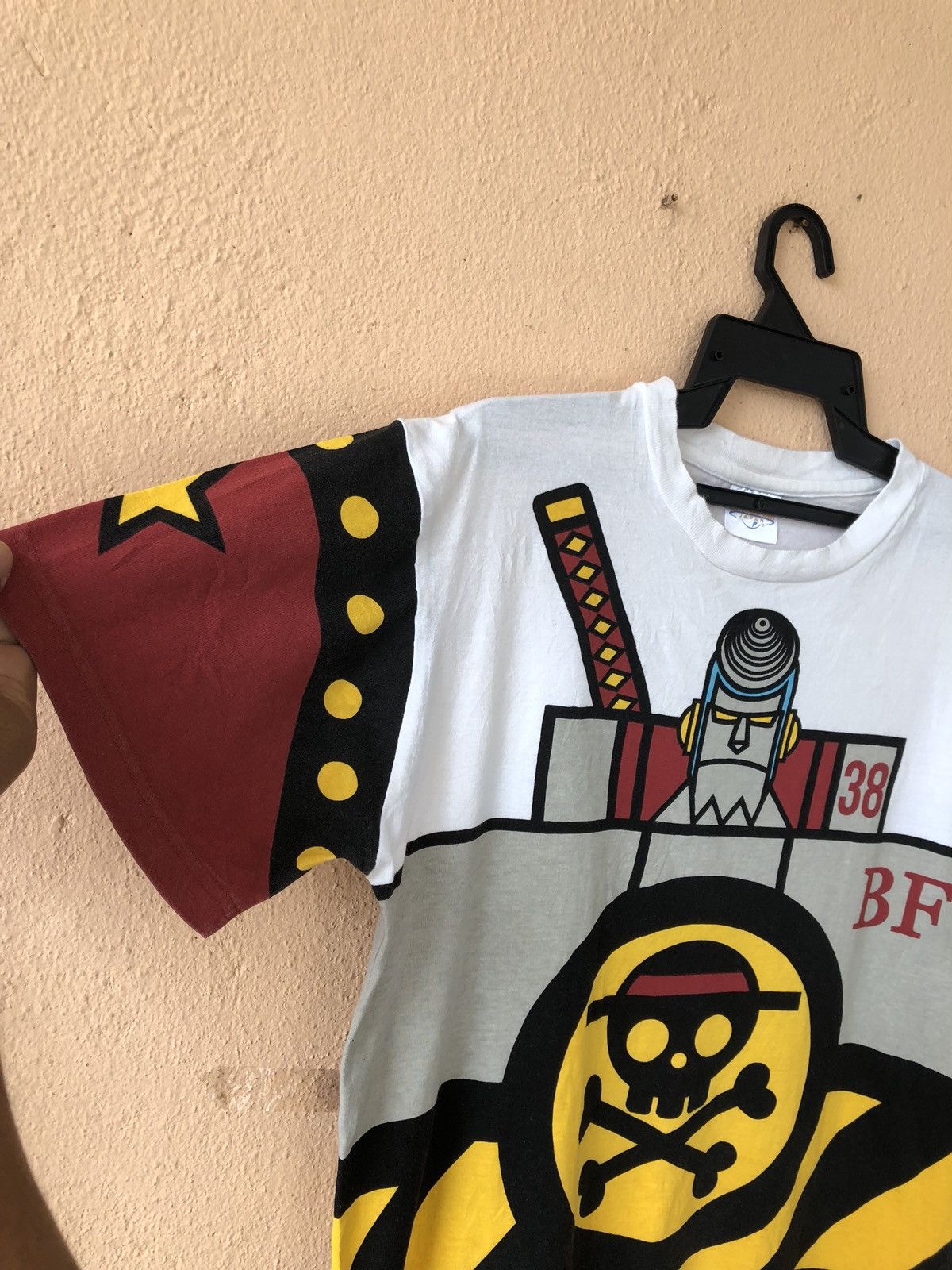 Anime × Vintage Vintage 00s One Piece SHOGUN PRANKY Overprint Tee Size US L / EU 52-54 / 3 - 5 Thumbnail