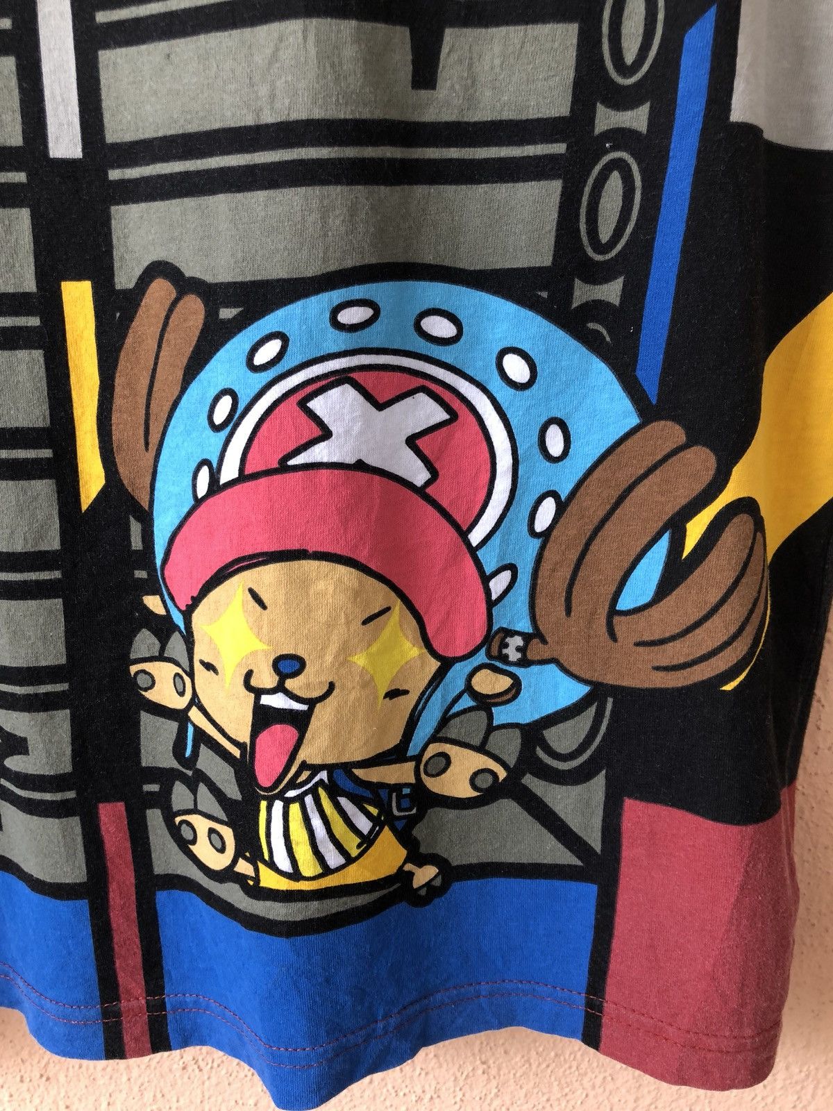 Anime × Vintage Vintage 00s One Piece SHOGUN PRANKY Overprint Tee Size US L / EU 52-54 / 3 - 7 Thumbnail