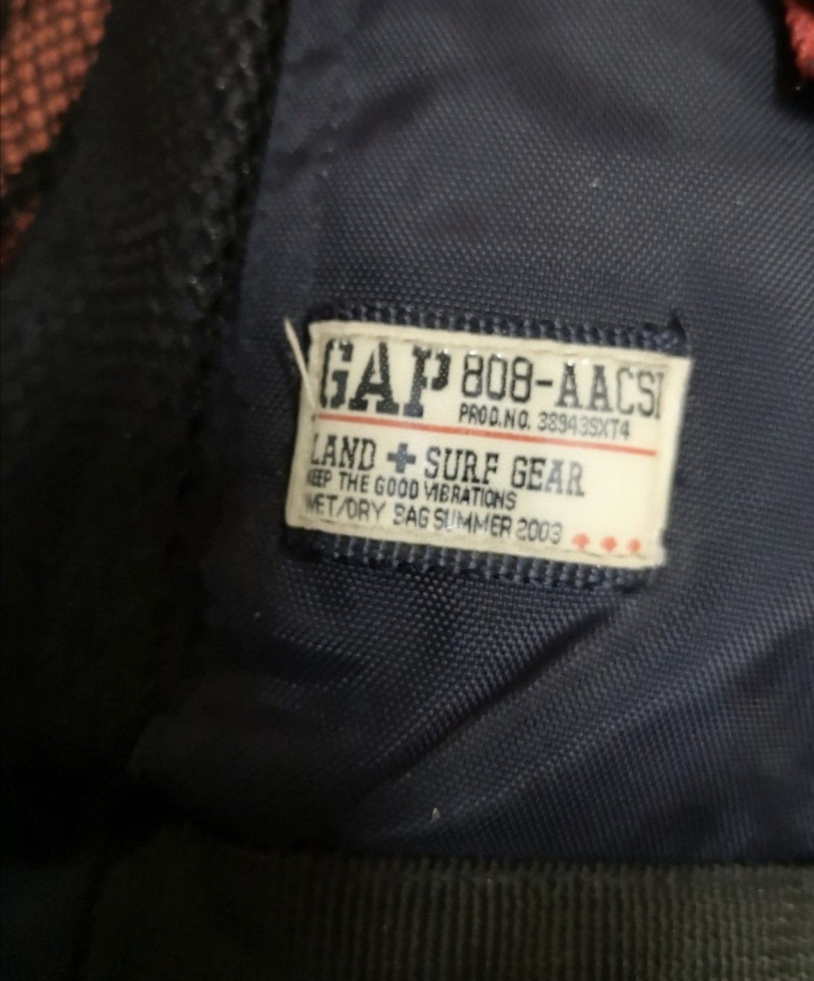 Gap × Vintage GAP LAND & SURF GEAR RUCKSACK (2 WAY STYLE FUNCTIONS) Size ONE SIZE - 10 Thumbnail