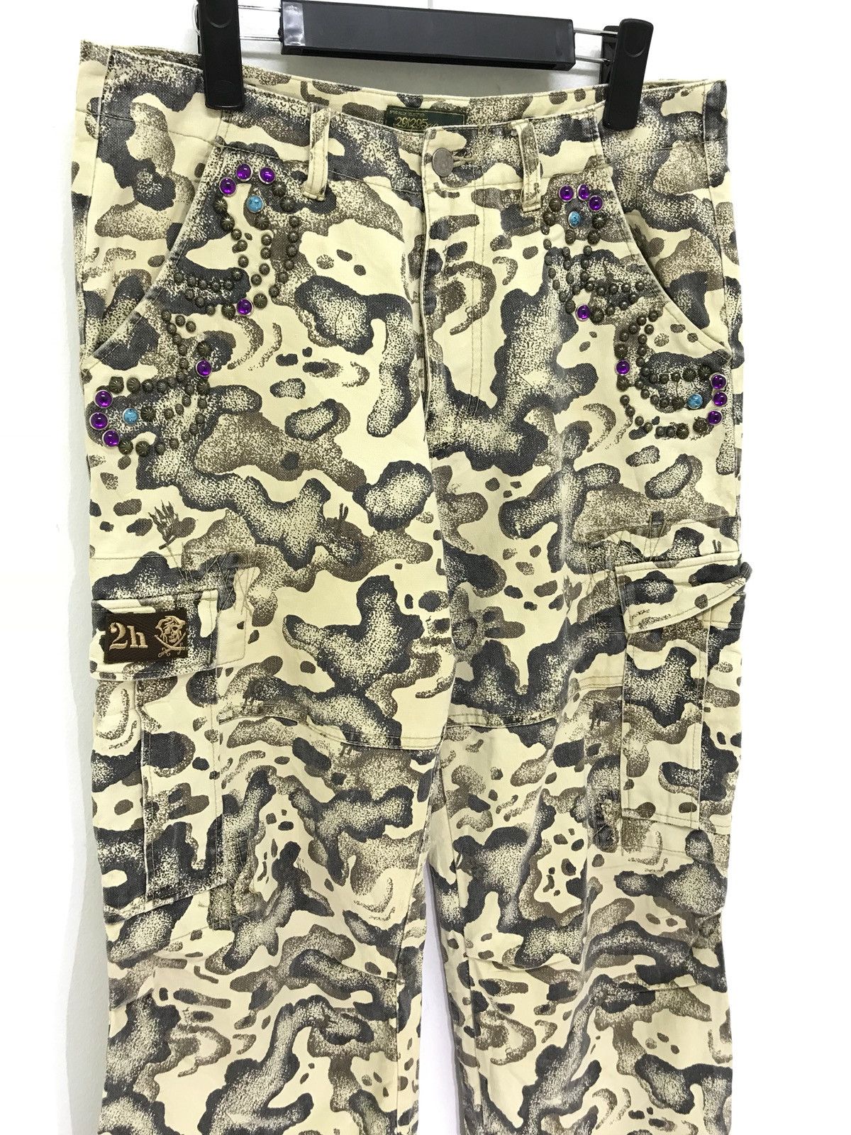 Japanese Brand Japan Brand 291295 Homme Cargo Pant Camo Water Mud Regular Size US 31 - 4 Thumbnail
