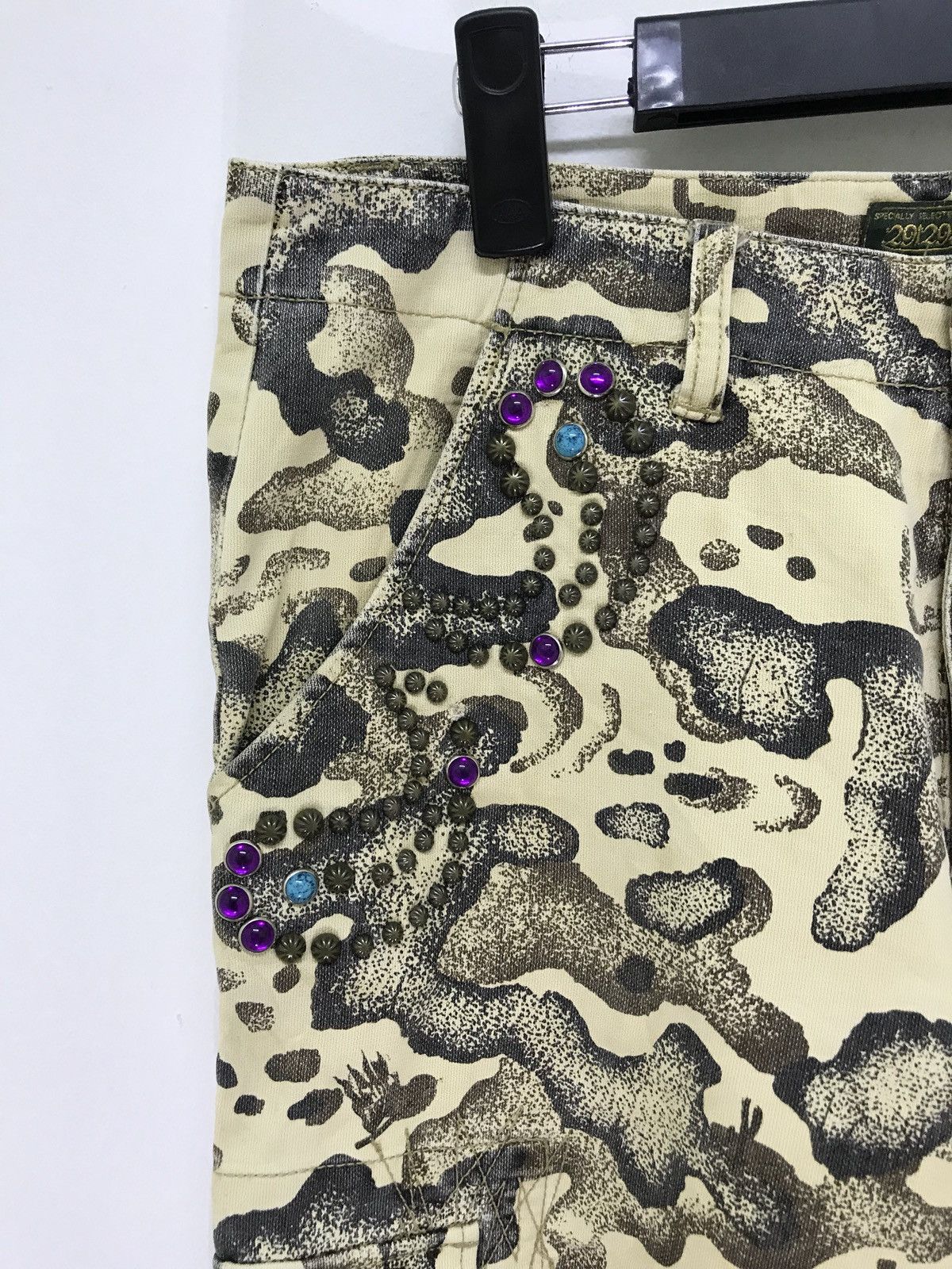 Japanese Brand Japan Brand 291295 Homme Cargo Pant Camo Water Mud Regular Size US 31 - 8 Thumbnail