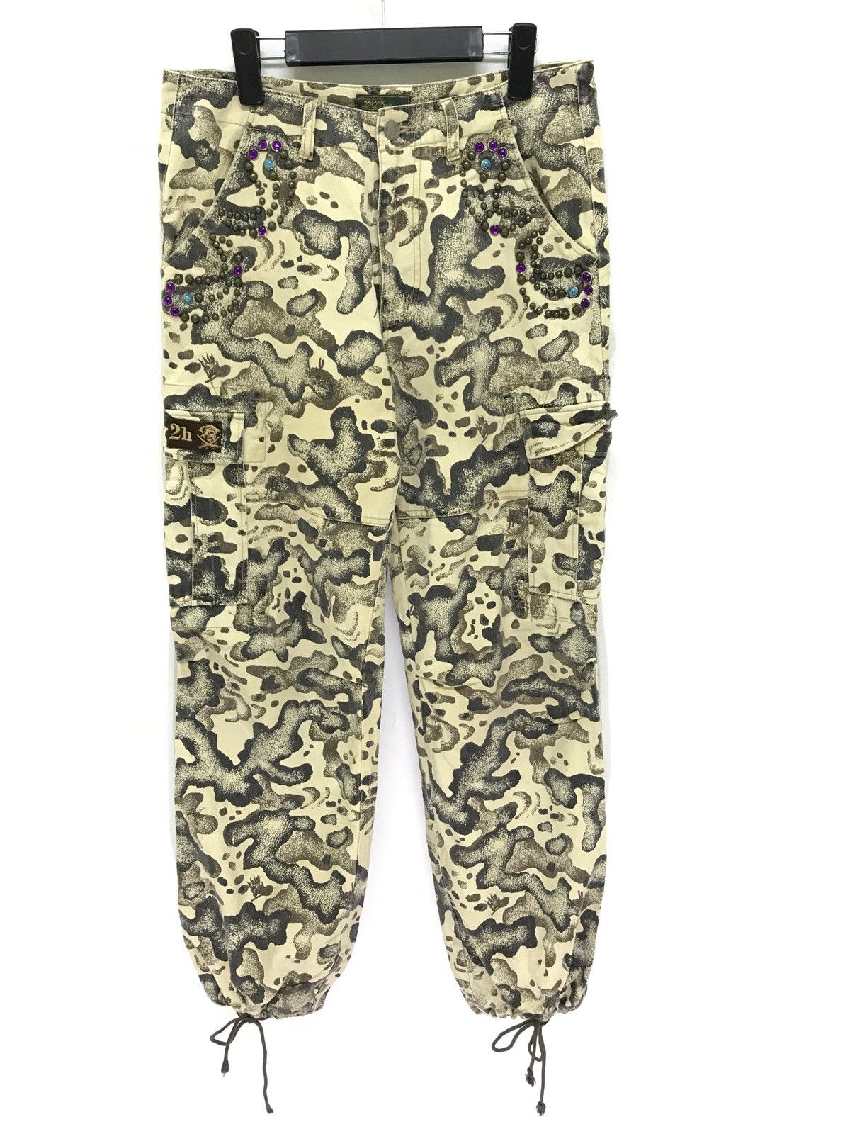 Japanese Brand Japan Brand 291295 Homme Cargo Pant Camo Water Mud Regular Size US 31 - 1 Thumbnail