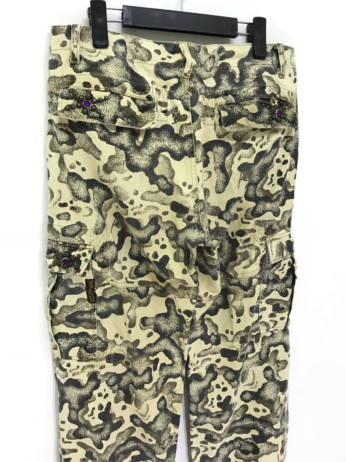 Japanese Brand Japan Brand 291295 Homme Cargo Pant Camo Water Mud Regular Size US 31 - 10 Thumbnail