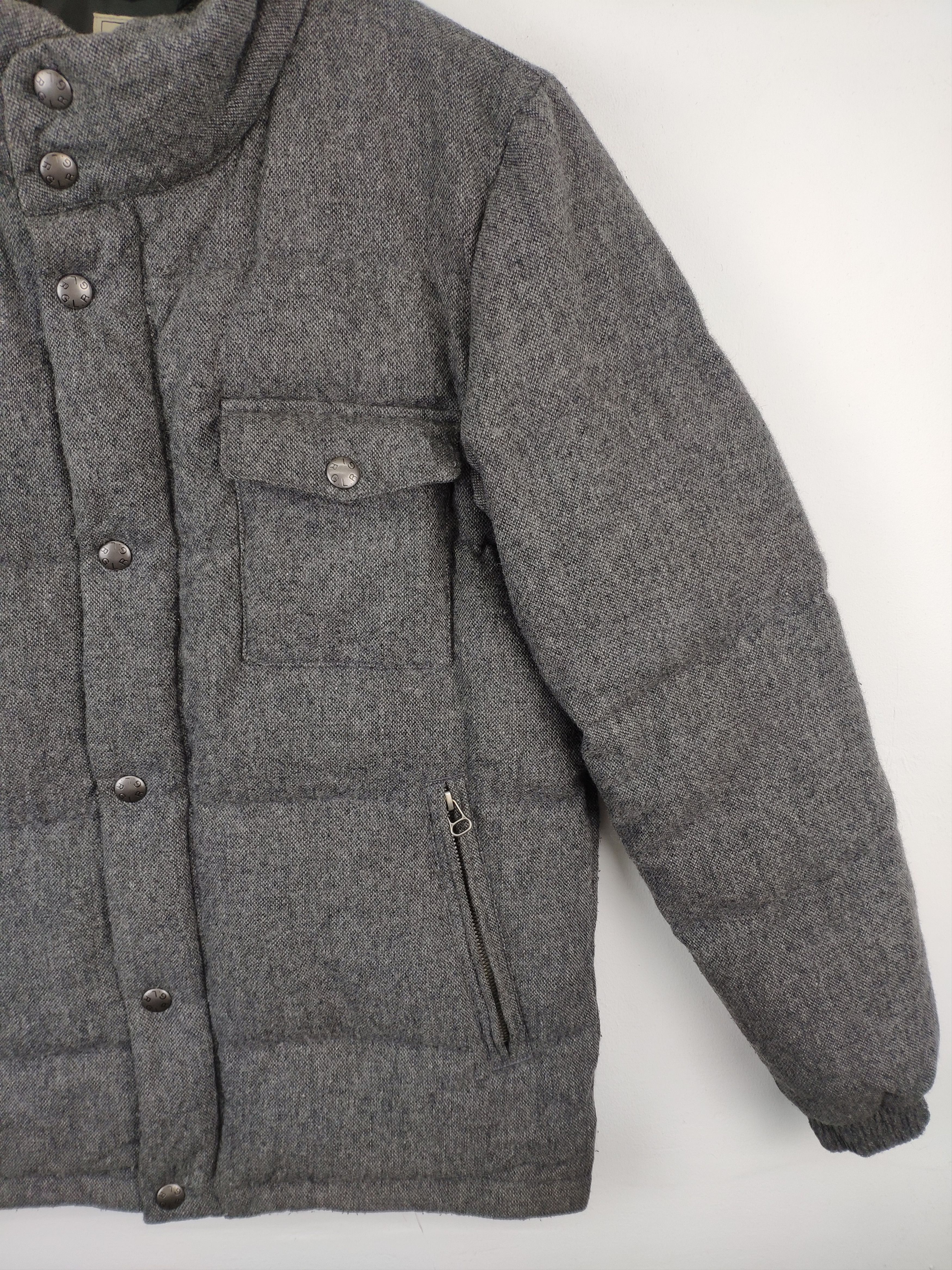 Japanese Brand × Le Grande Bleu (L.G.B.) × Vintage Vintage Wool Puffer Jacket Moncler Style by GLR Size US M / EU 48-50 / 2 - 10 Thumbnail