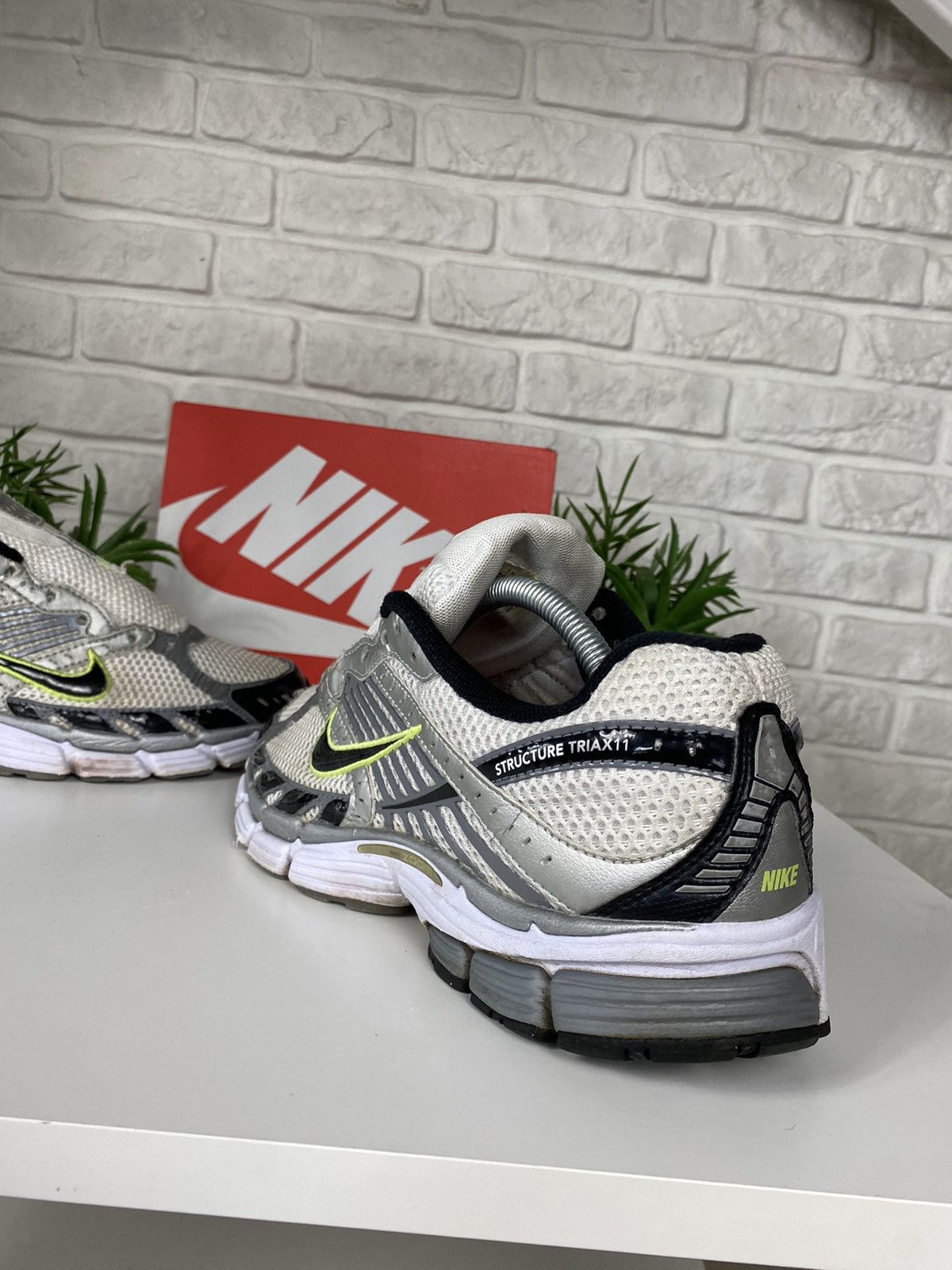 Nike × Vintage ❤️‍🔥❤️‍🔥Vintage Nike Air Zoom Structure Triax 11 Gorpcore Y2K Size US 11.5 / EU 44-45 - 3 Thumbnail