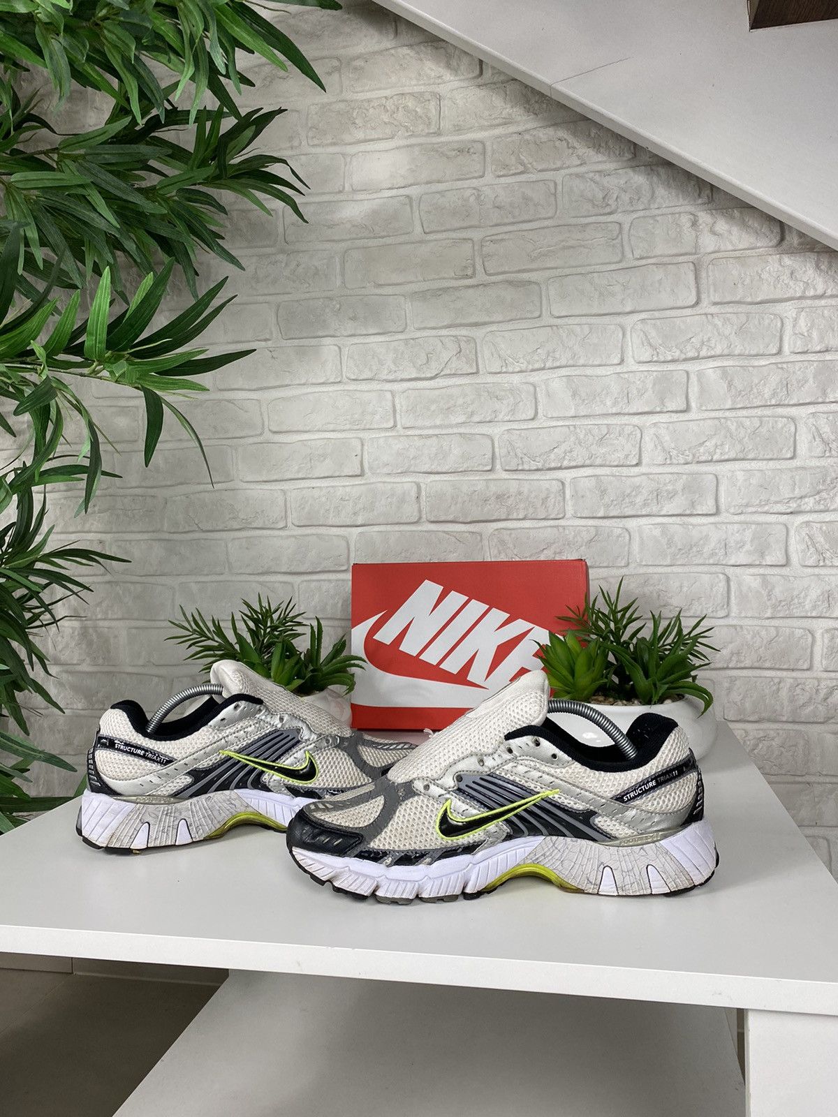 Nike × Vintage ❤️‍🔥❤️‍🔥Vintage Nike Air Zoom Structure Triax 11 Gorpcore Y2K Size US 11.5 / EU 44-45 - 5 Thumbnail