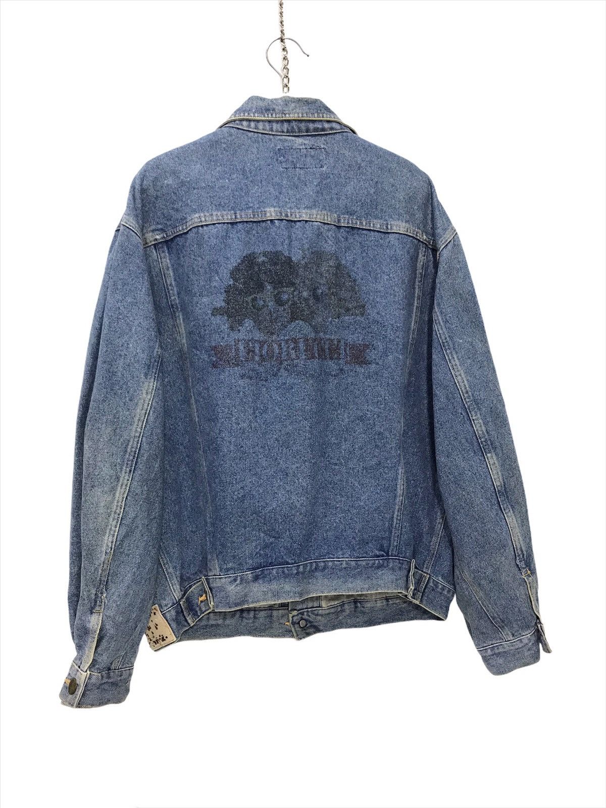 Fiorucci 🔥Rare Vtg 90s Fiorucci Denim Jacket 1🟩 Size US L / EU 52-54 / 3 - 1 Thumbnail