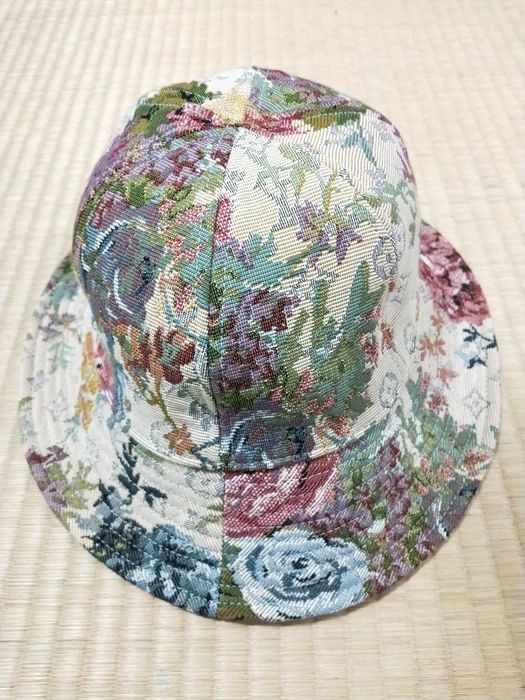 NWT Louis Vuitton Floral Tapestry Monogram Woven Bucket Hat Virgil Men  AUTHENTIC