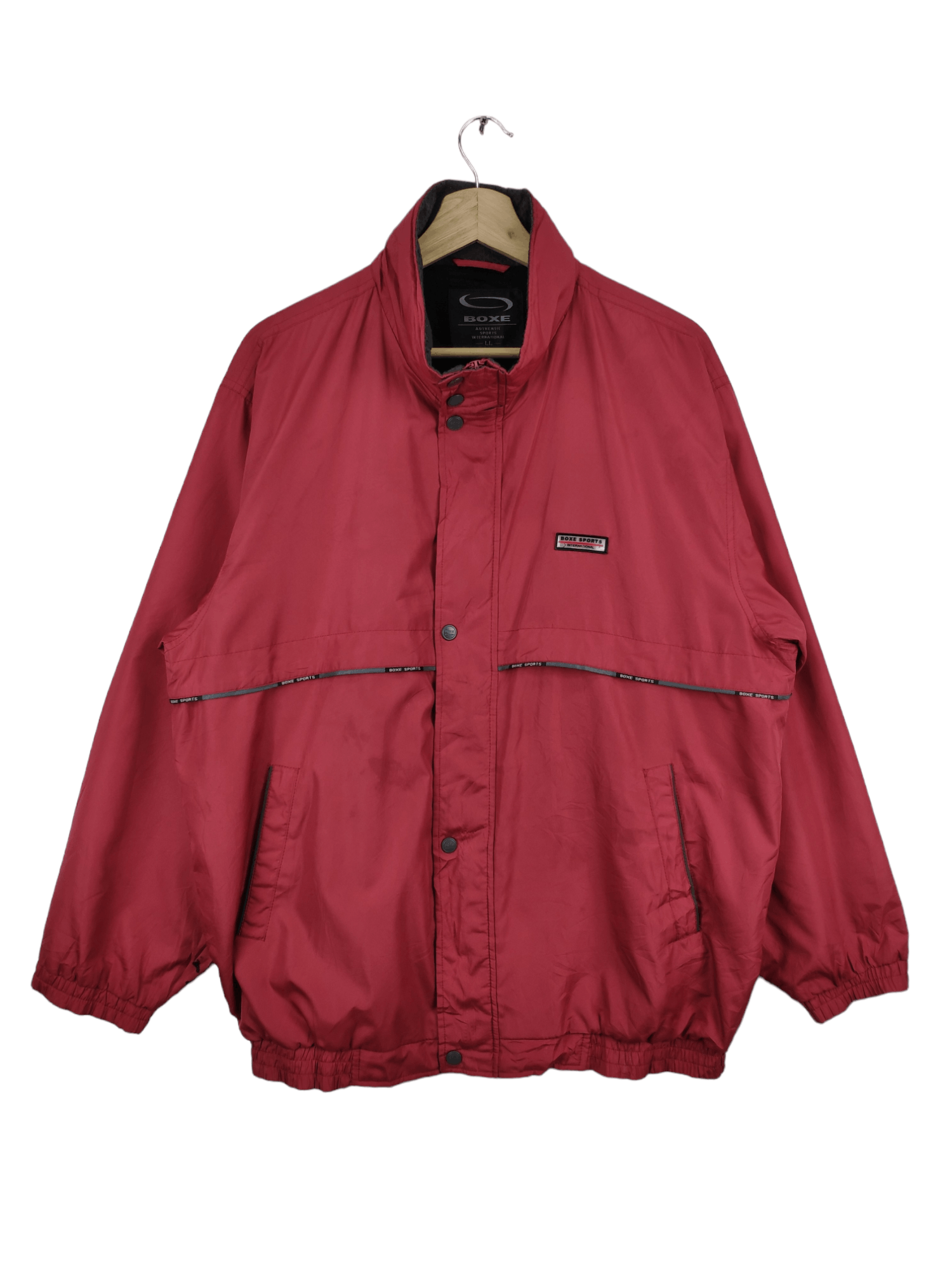 Japanese Brand Vintage Boxe Sports Outdoor Jacket Japanese Brand Size US L / EU 52-54 / 3 - 1 Thumbnail