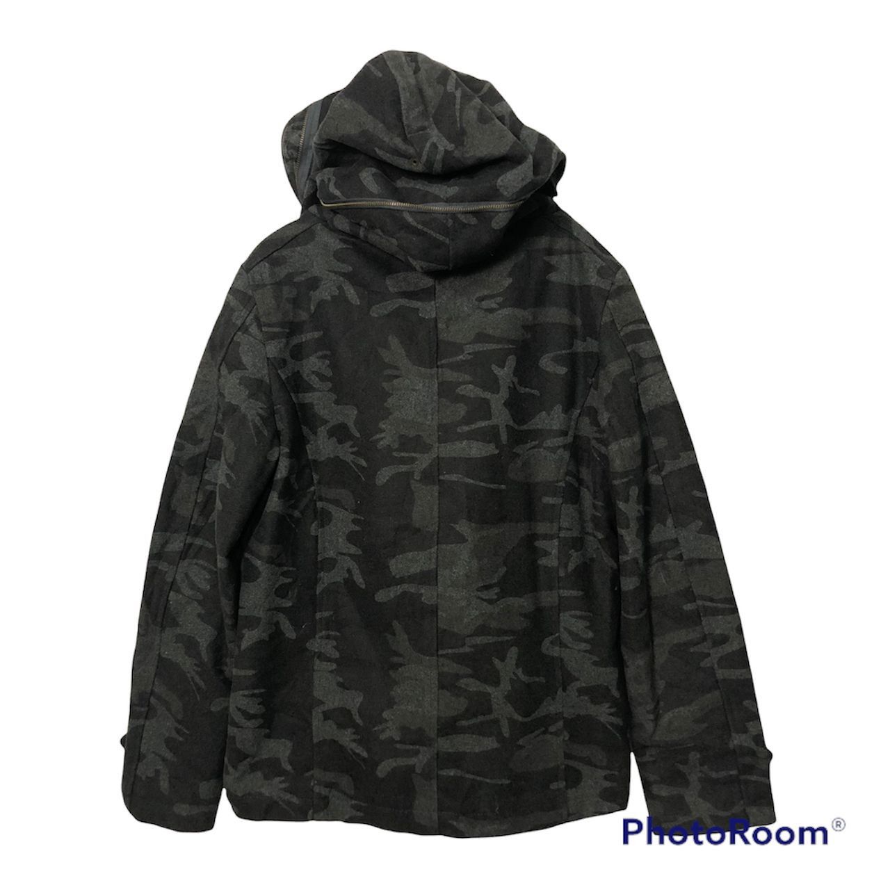 Japanese Brand Vintage Anchor Craft Camo Grey Hoodie Zipper Ups Jacket Size US M / EU 48-50 / 2 - 5 Thumbnail